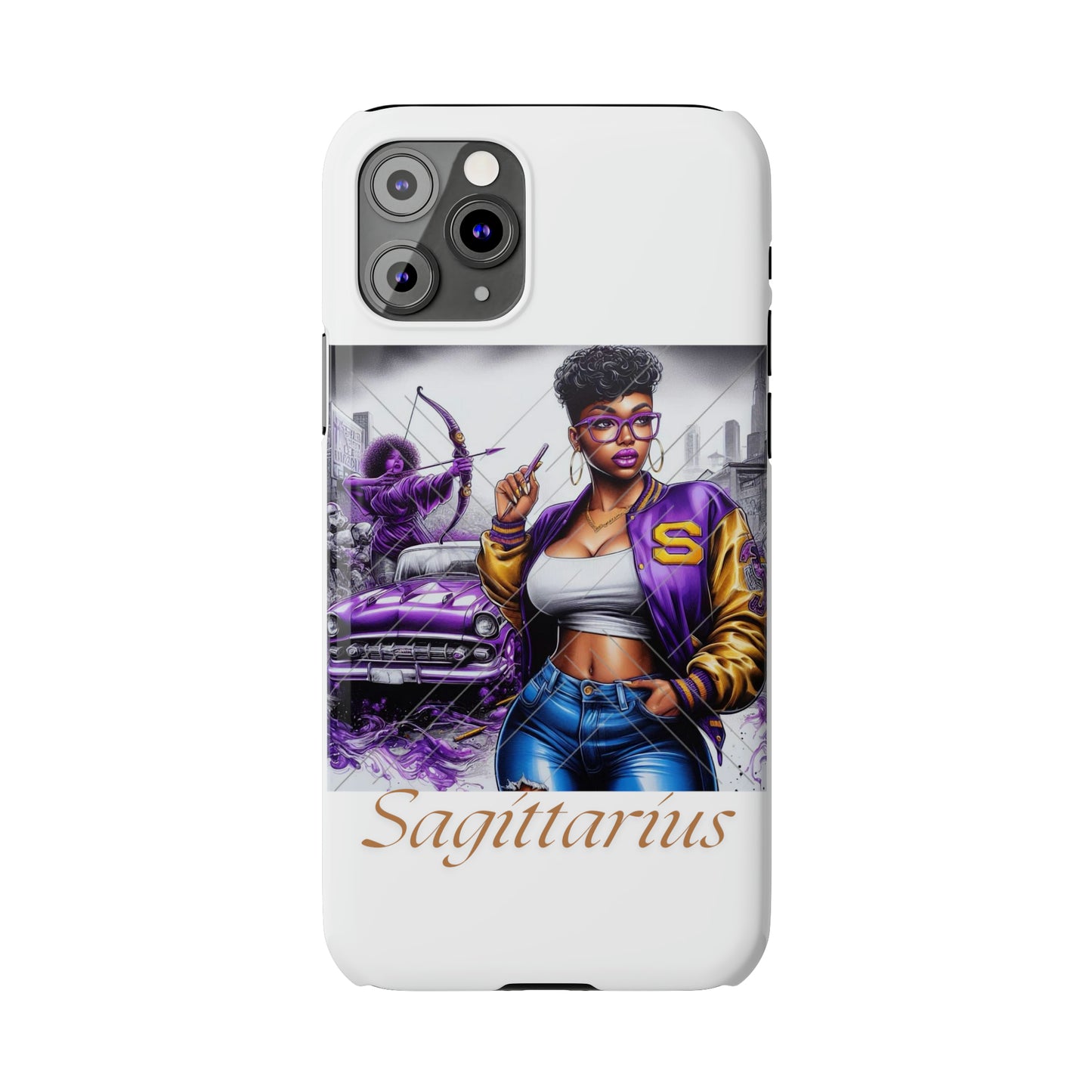 Sagittarius Slim Phone Cases - Phone Case