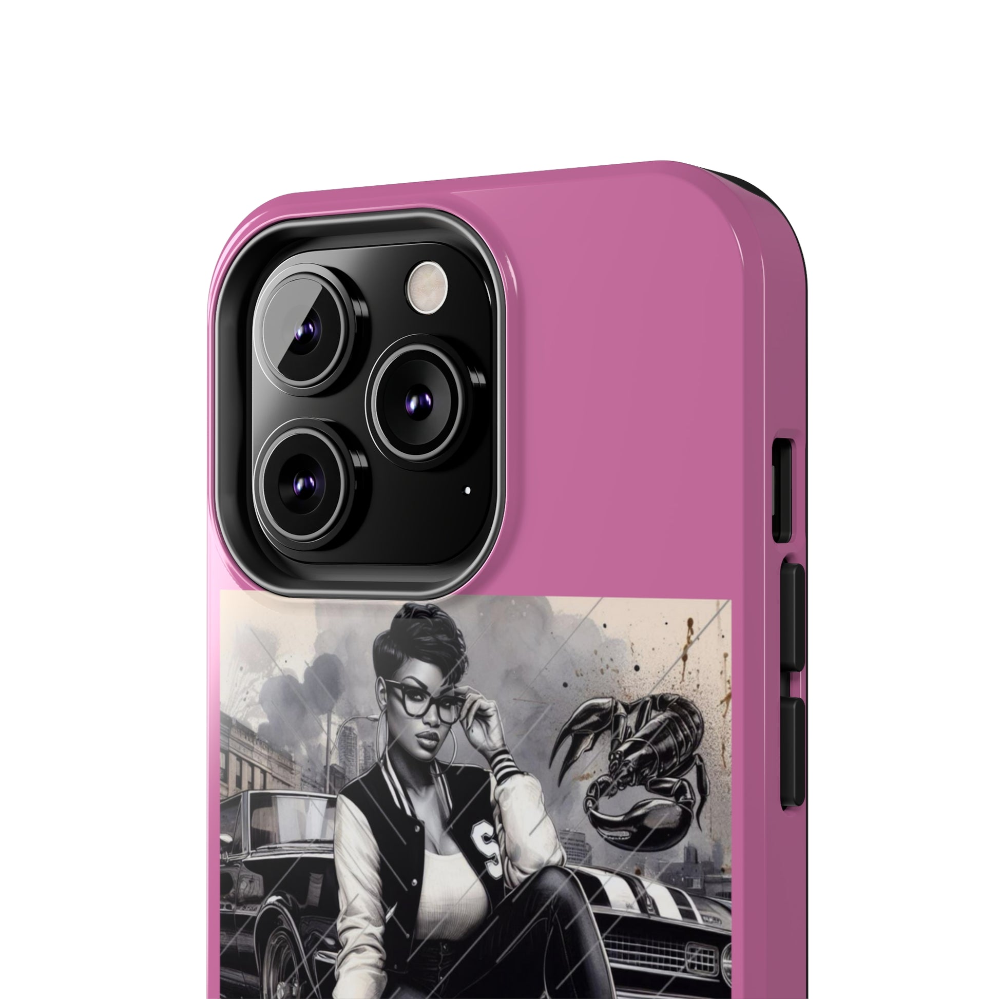 Scorpio Pink Tough Phone Cases - Phone Case