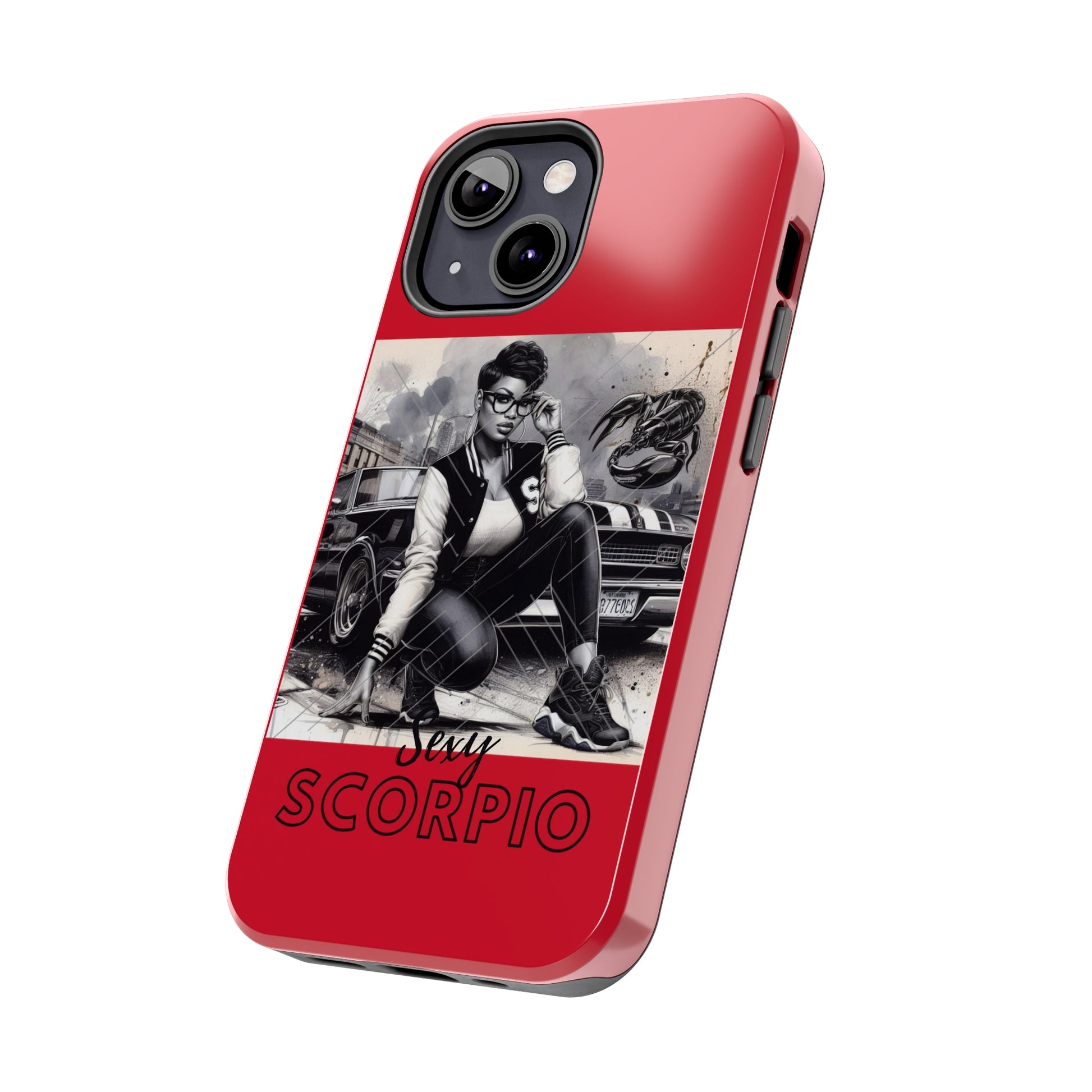 Scorpio Red Tough Phone Cases - Phone Case