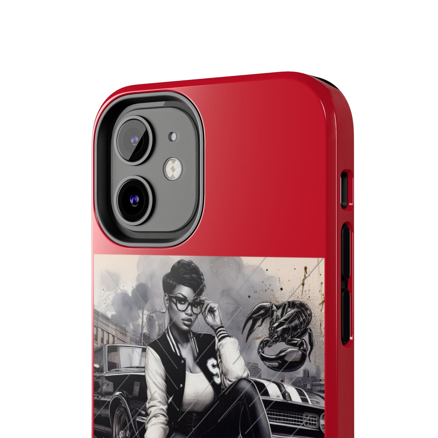 Scorpio Red Tough Phone Cases - Phone Case