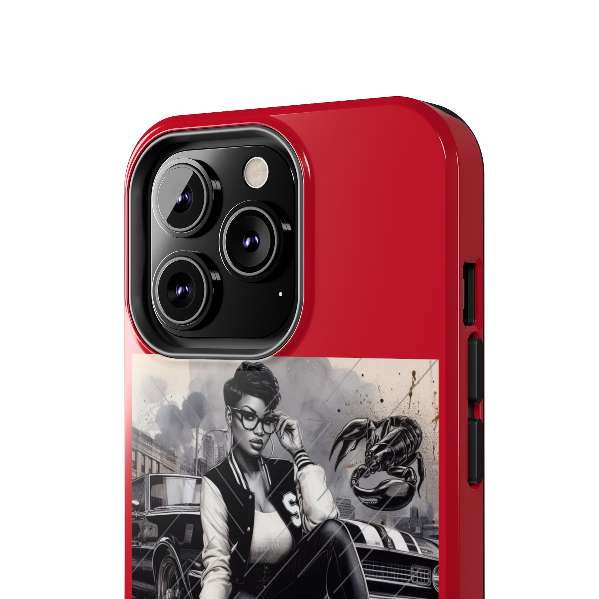 Scorpio Red Tough Phone Cases - Phone Case