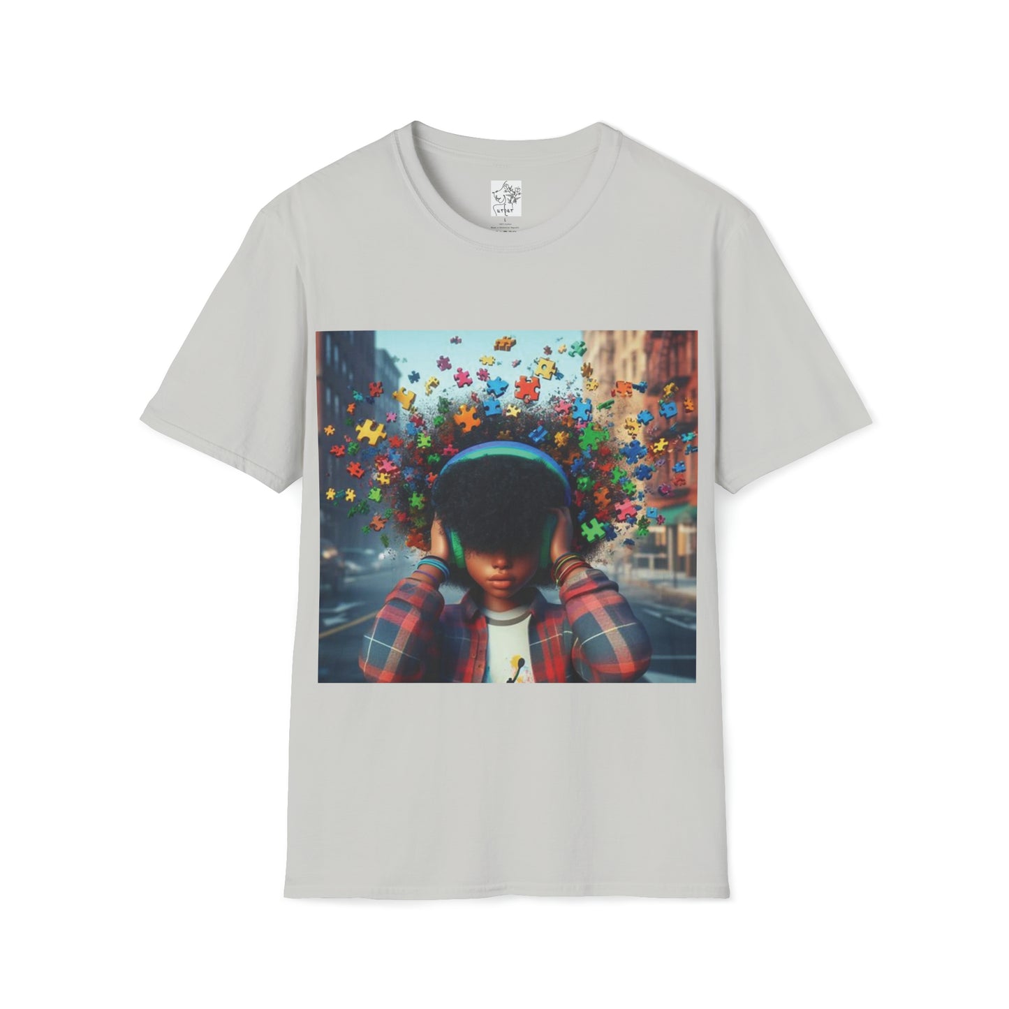 Autism Tee - Ice Grey / S - T-Shirt