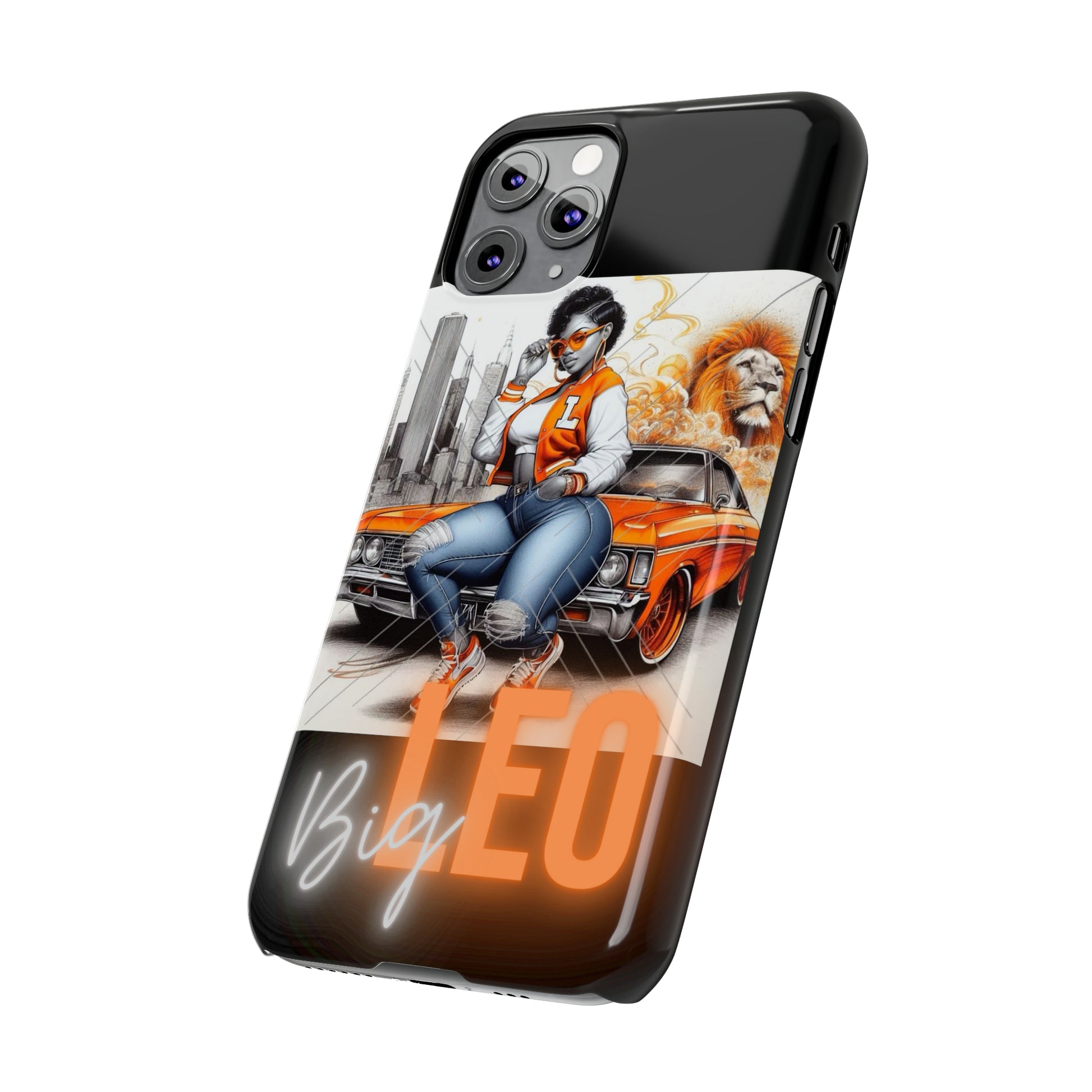 Leo Blk Phone Cases - Phone Case