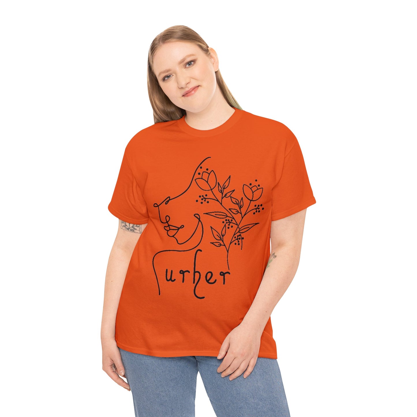 URHER Unisex Heavy Cotton Tee - T-Shirt