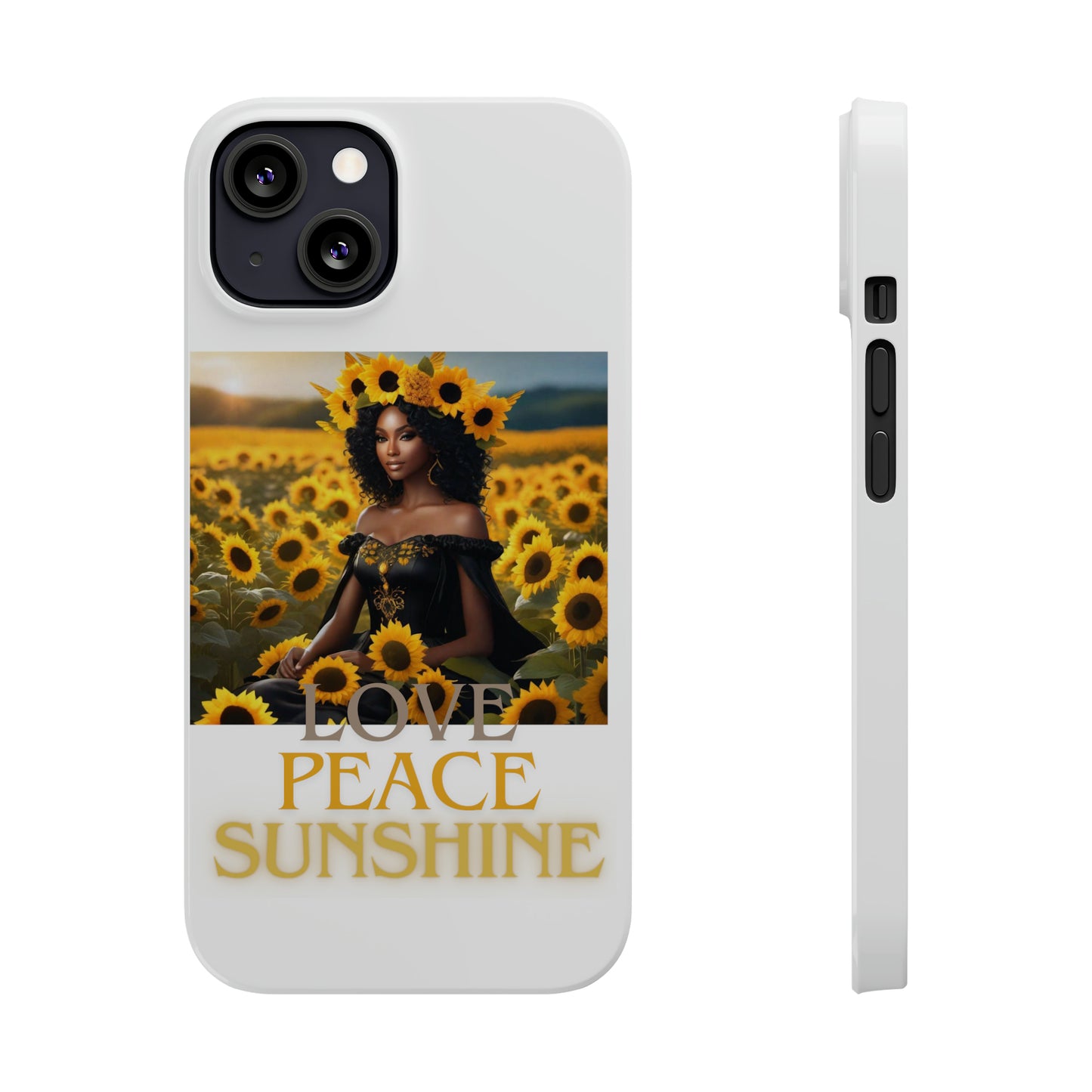 Sunshine Slim white Phone Cases - iPhone 13 - Phone Case