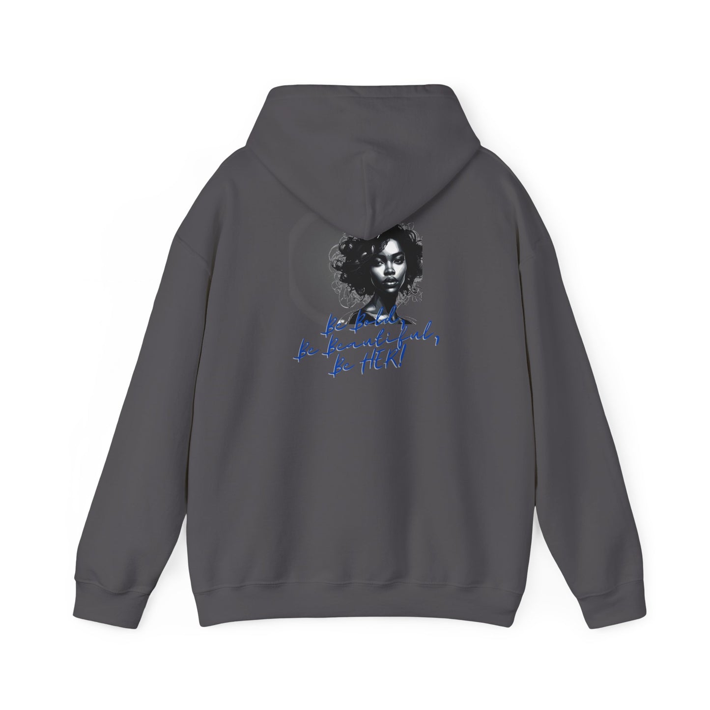 Bold Beautiful Her Hoodie blue - Hoodie