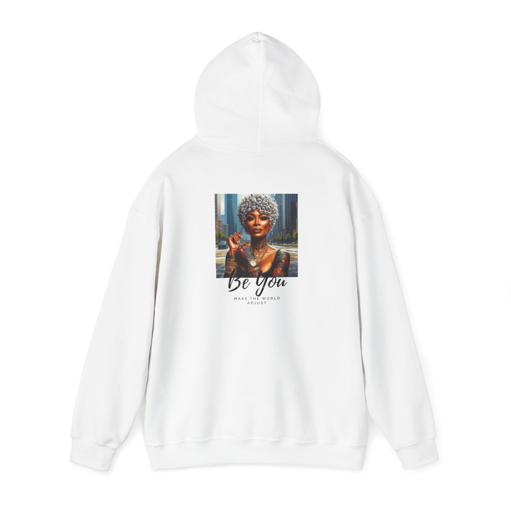 Wisely Me Blk Unisex Heavy Blend Hoodie - Hoodie