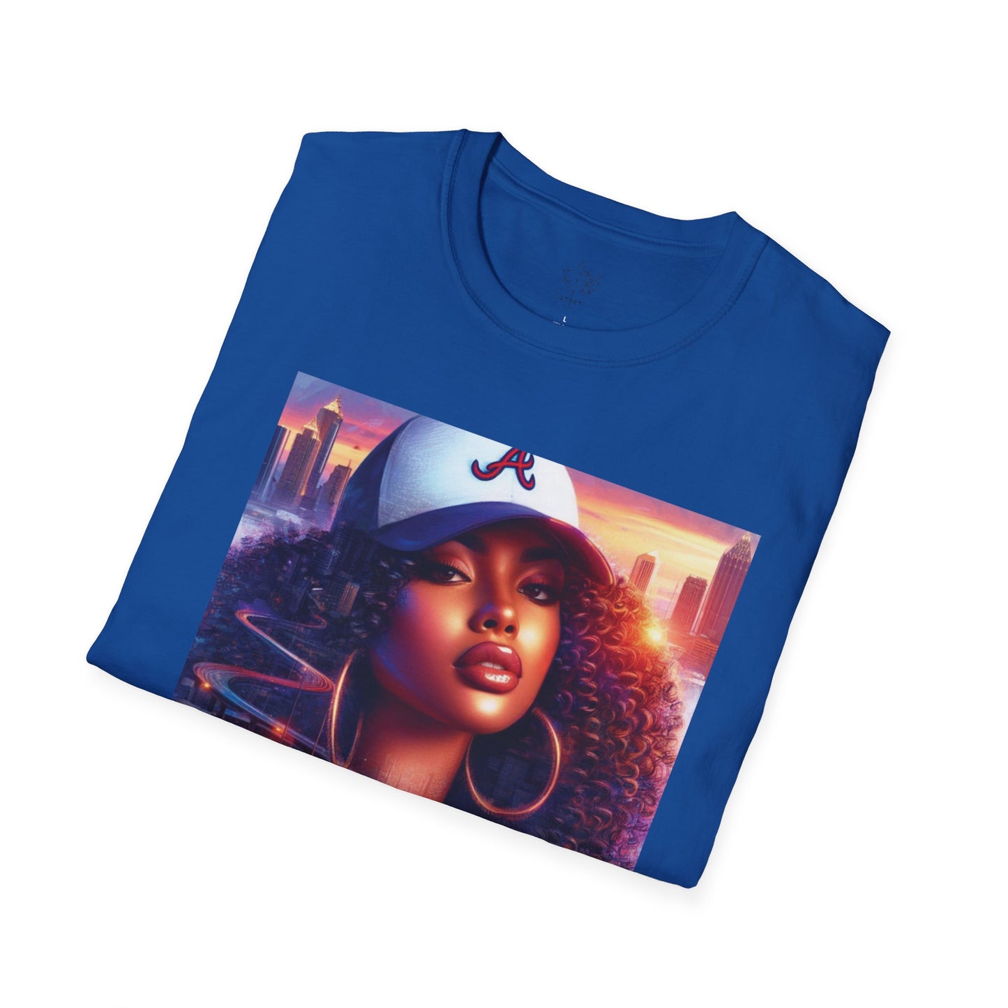 Atl Cap Blue Tee - T-Shirt