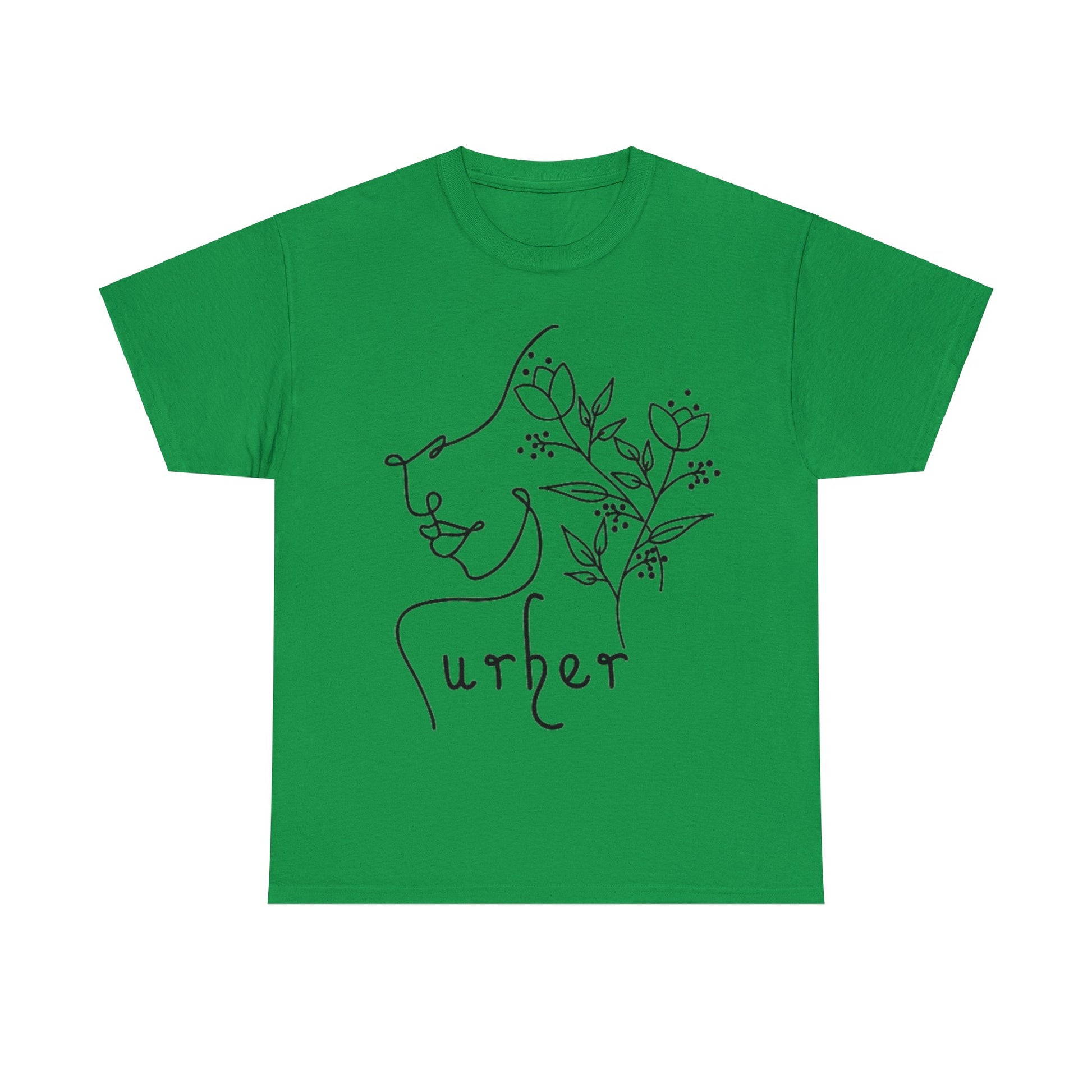 URHER Unisex Heavy Cotton Tee - Irish Green / S - T-Shirt