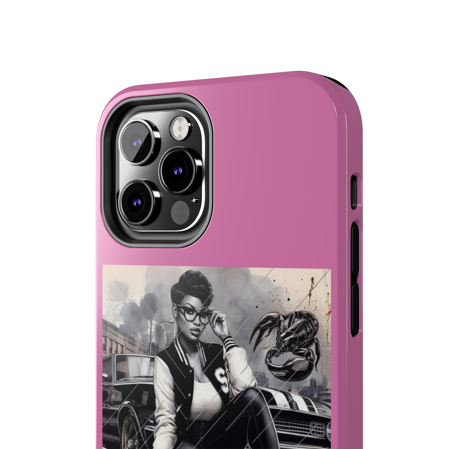 Scorpio Pink Tough Phone Cases - Phone Case