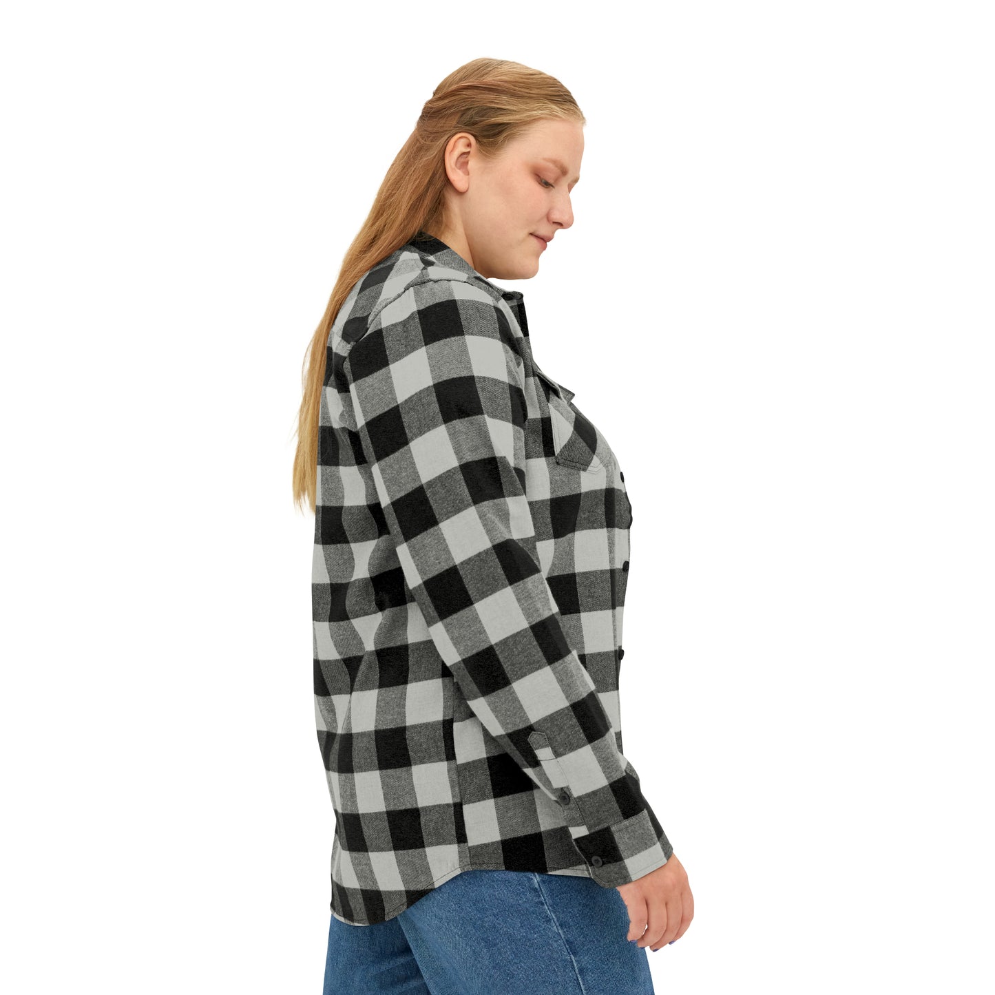 URHER Unisex Flannel Shirt - Long-sleeve