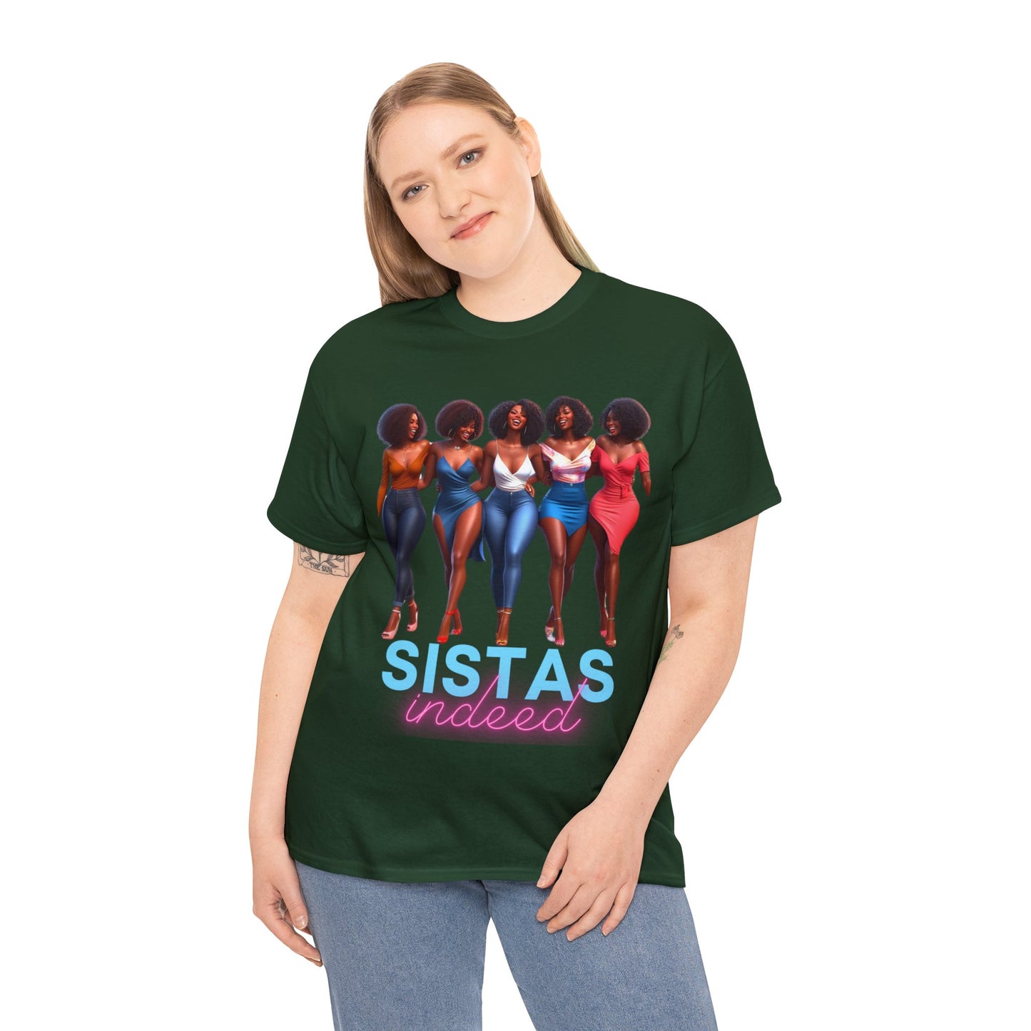 Sistas Indeed Unisex Heavy Cotton Tee - T-Shirt