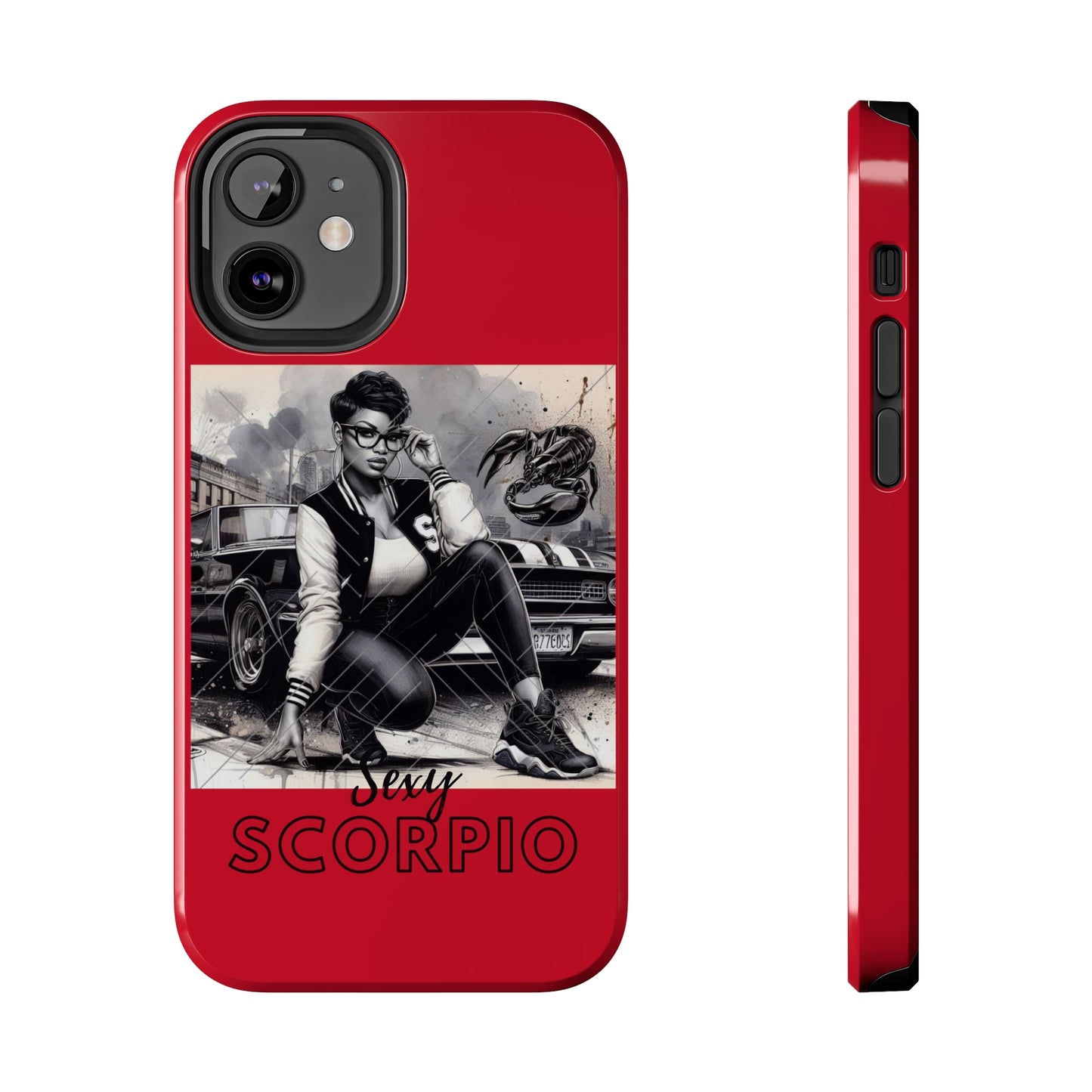 Scorpio Red Tough Phone Cases - Phone Case