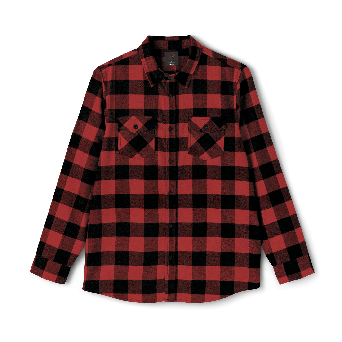 URHER Unisex Flannel Shirt - Red / Black / XS - Long-sleeve