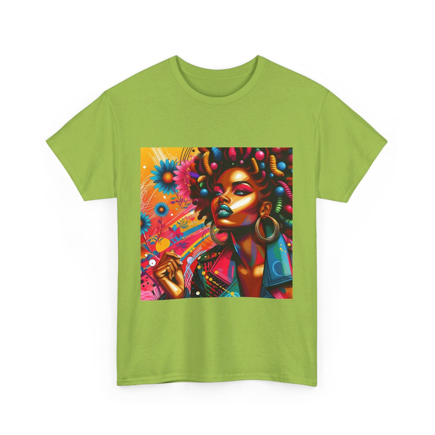 Vibrant Girl Unisex Heavy Cotton Tee