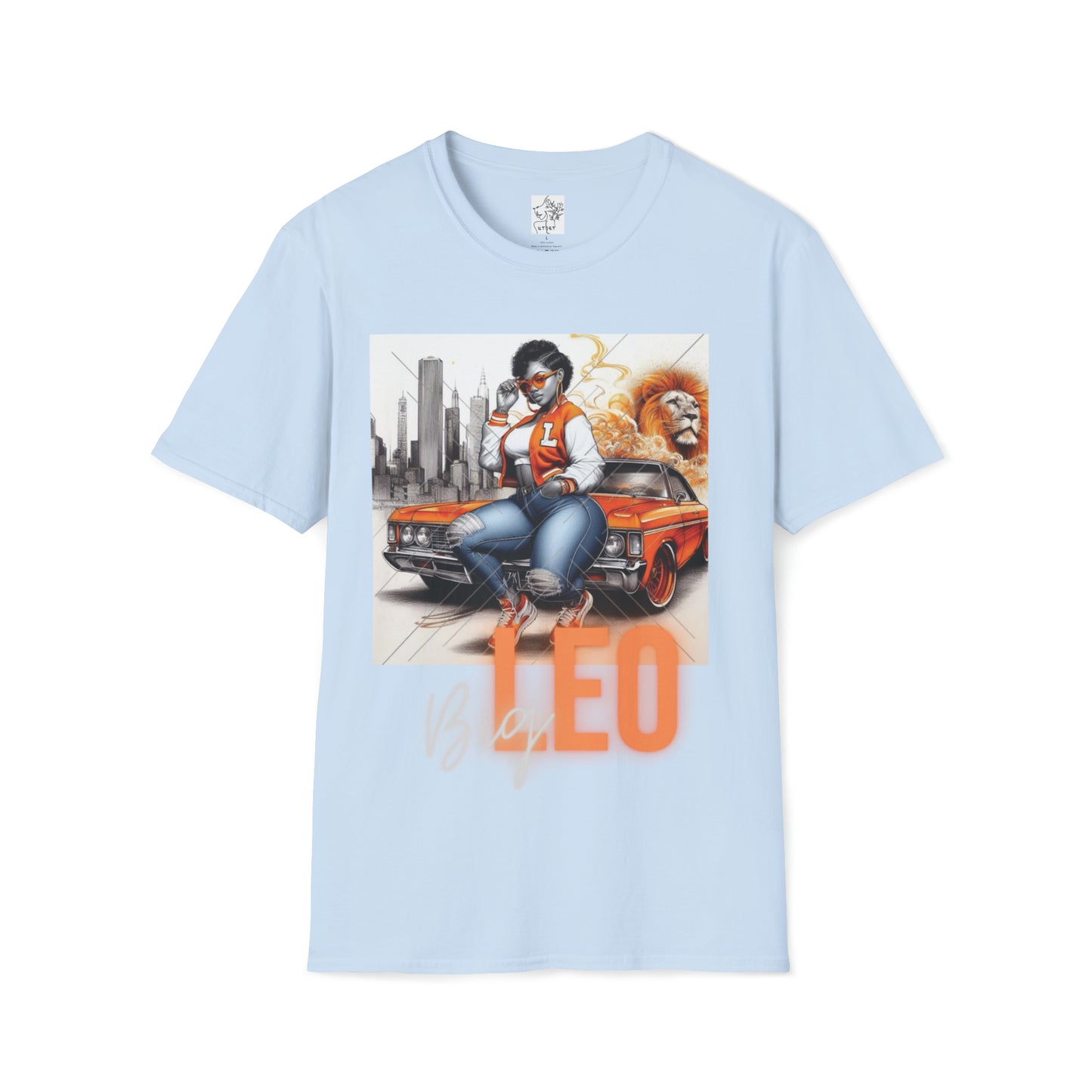 Leo Unisex Tee - Light Blue / S - T-Shirt