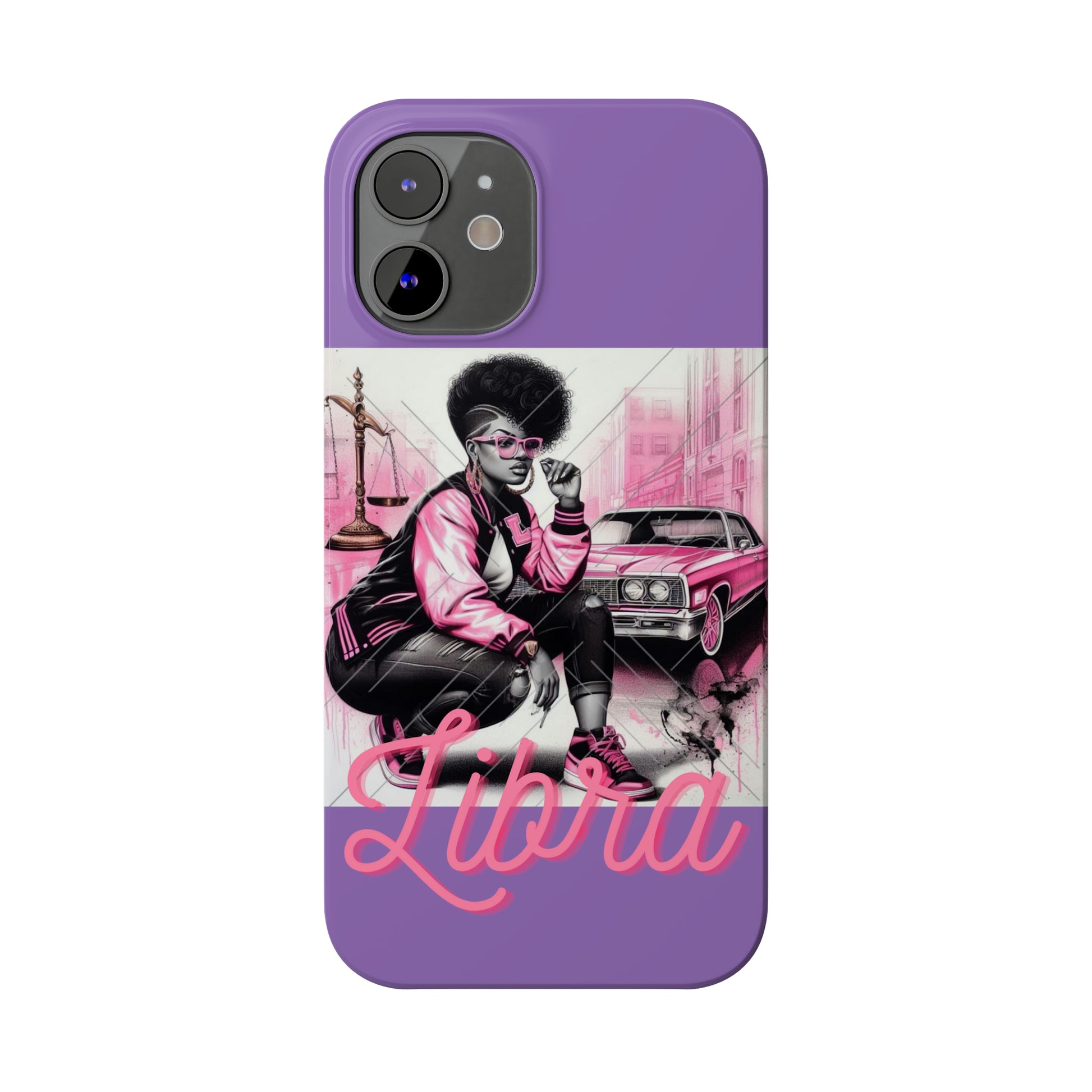 Libria Purple Phone Cases - Phone Case