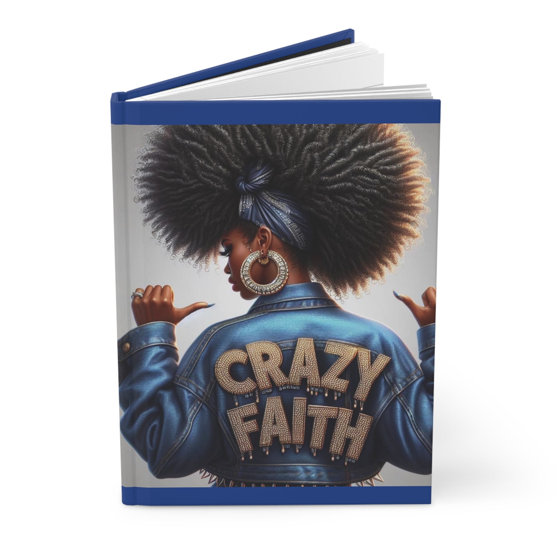 Crazy Faith Hardcover Journal Matte - Journal - Paper products