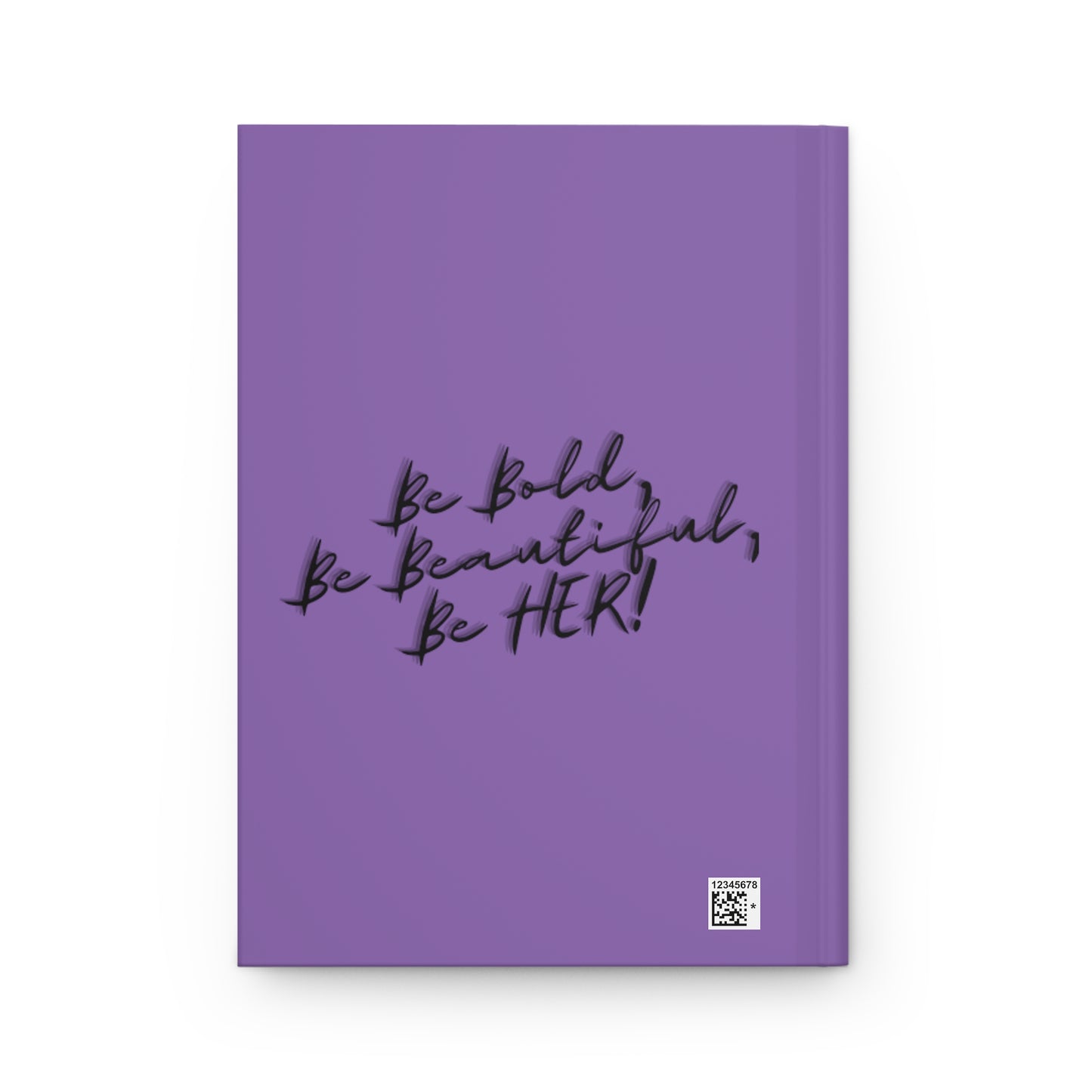 Bold Beautiful Hoody Purple Hardcover Journal - Journal - Paper products