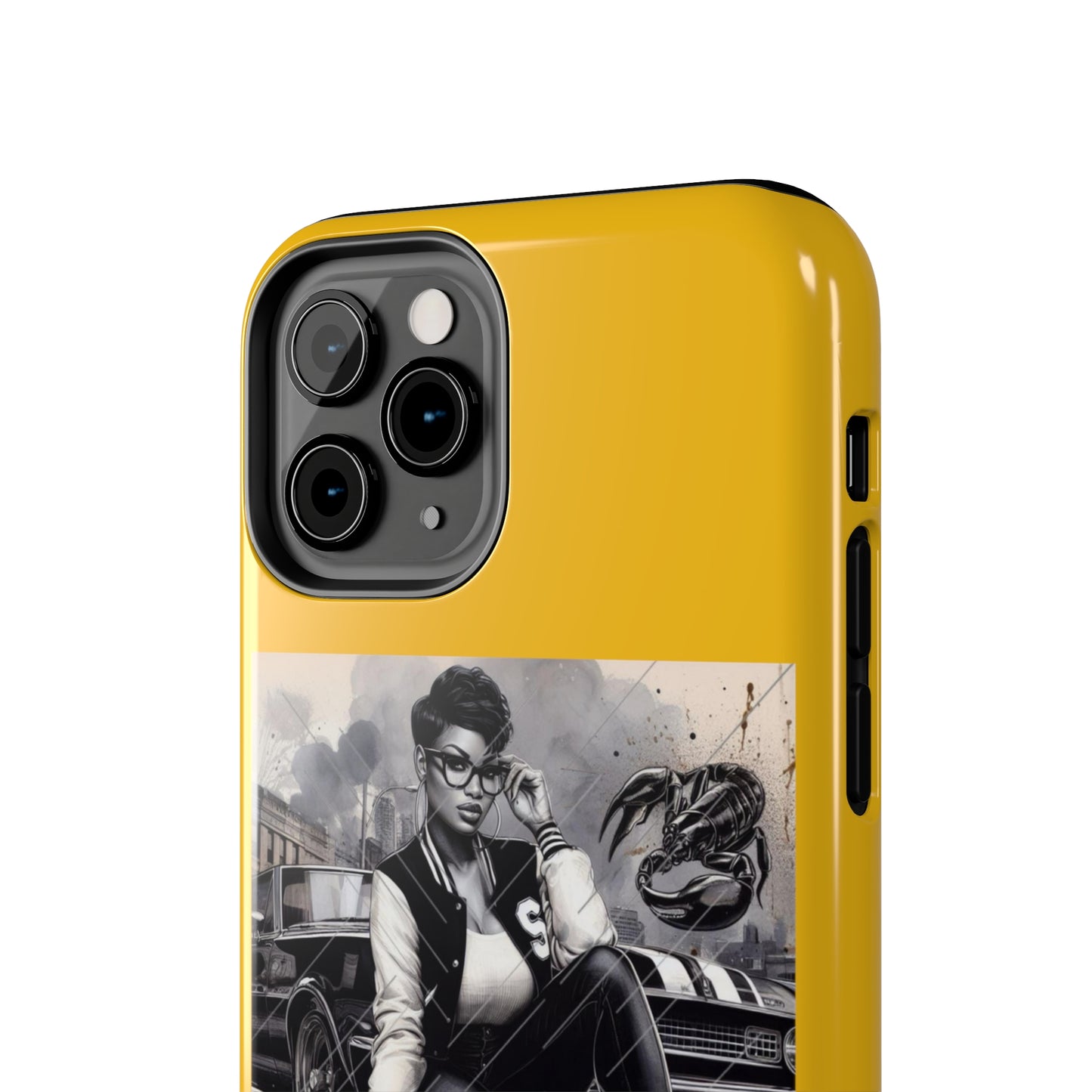 Scorpio Yellow Tough Phone Cases - Phone Case