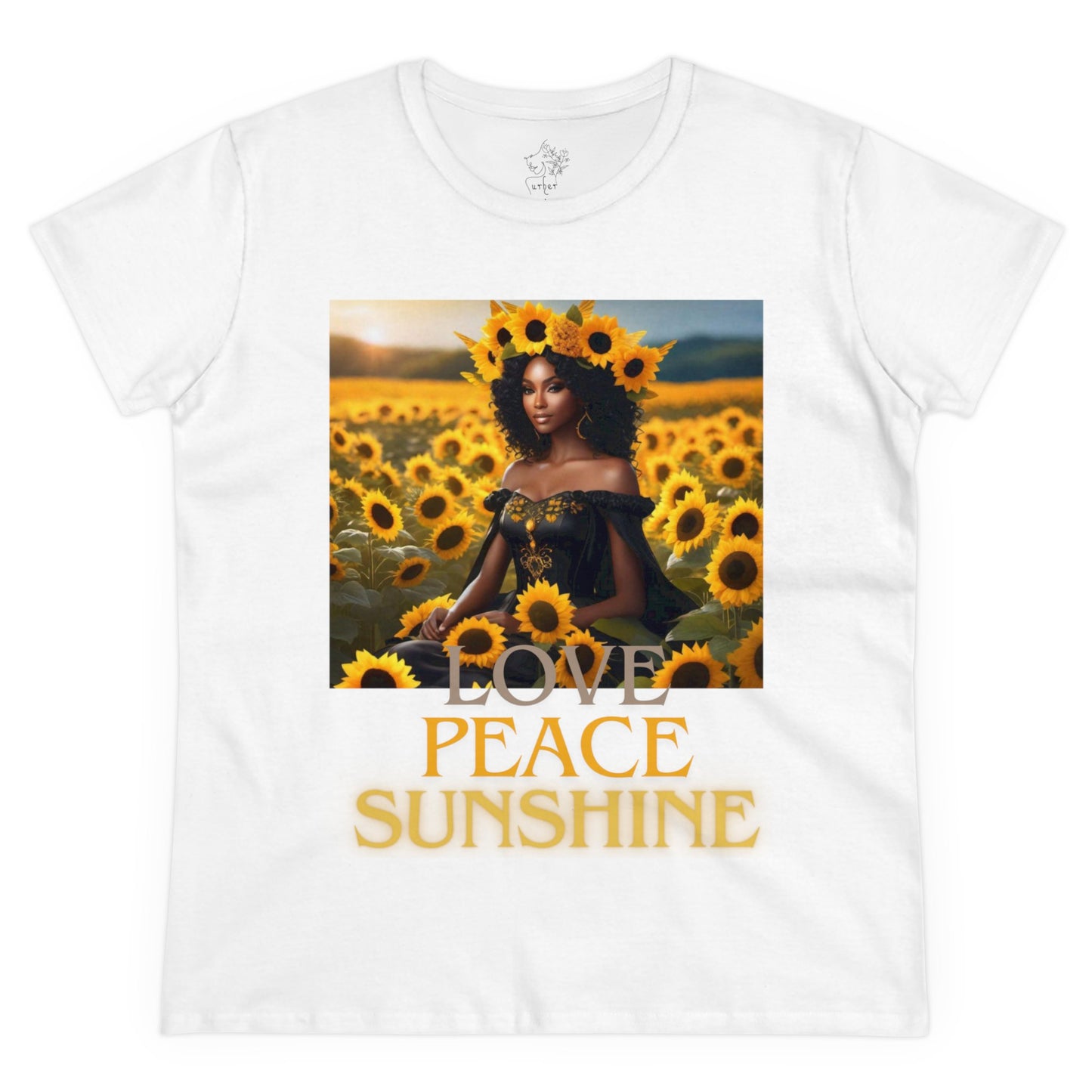 Sunshine Midweight Cotton Tee - White / S - T-Shirt