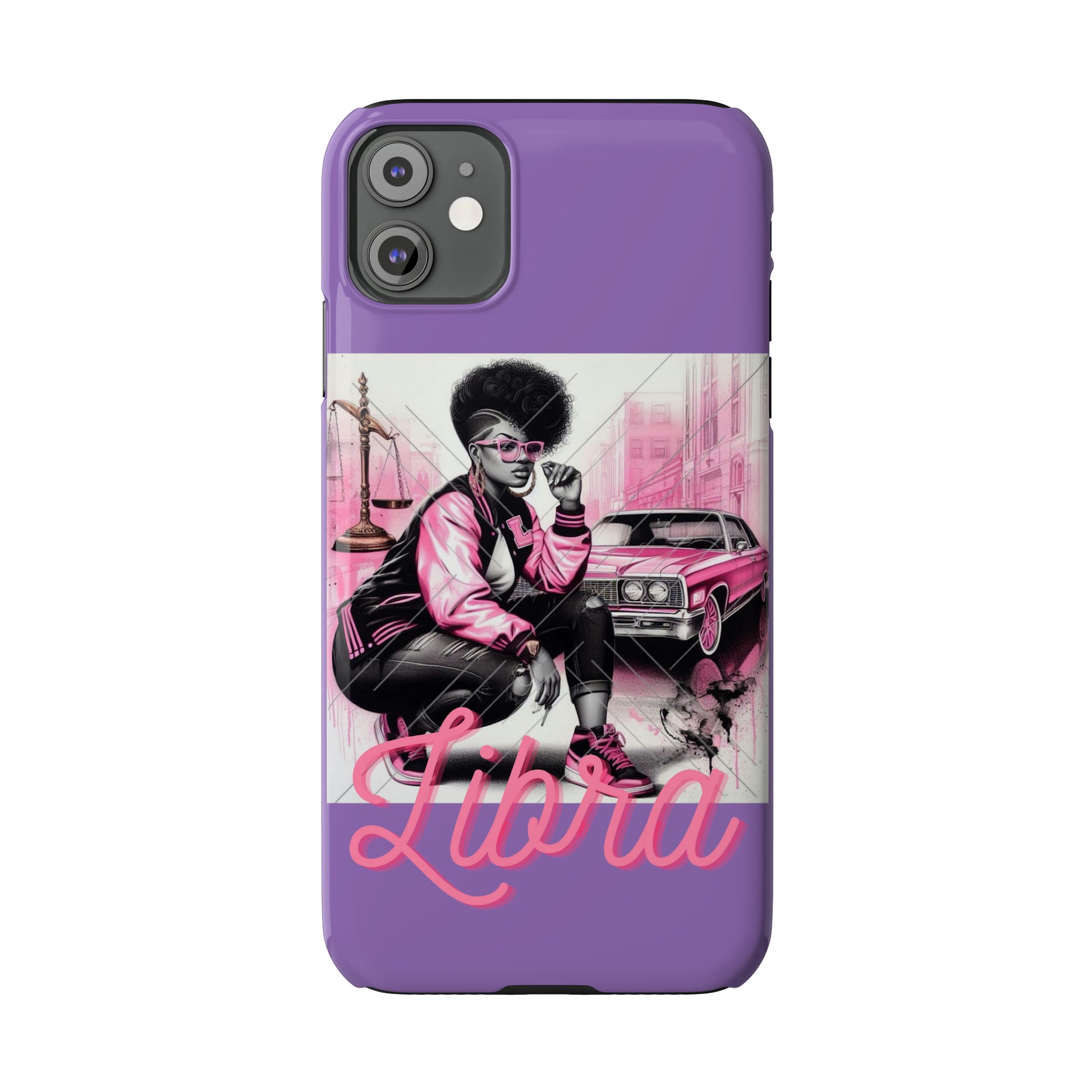 Libria Purple Phone Cases - Phone Case