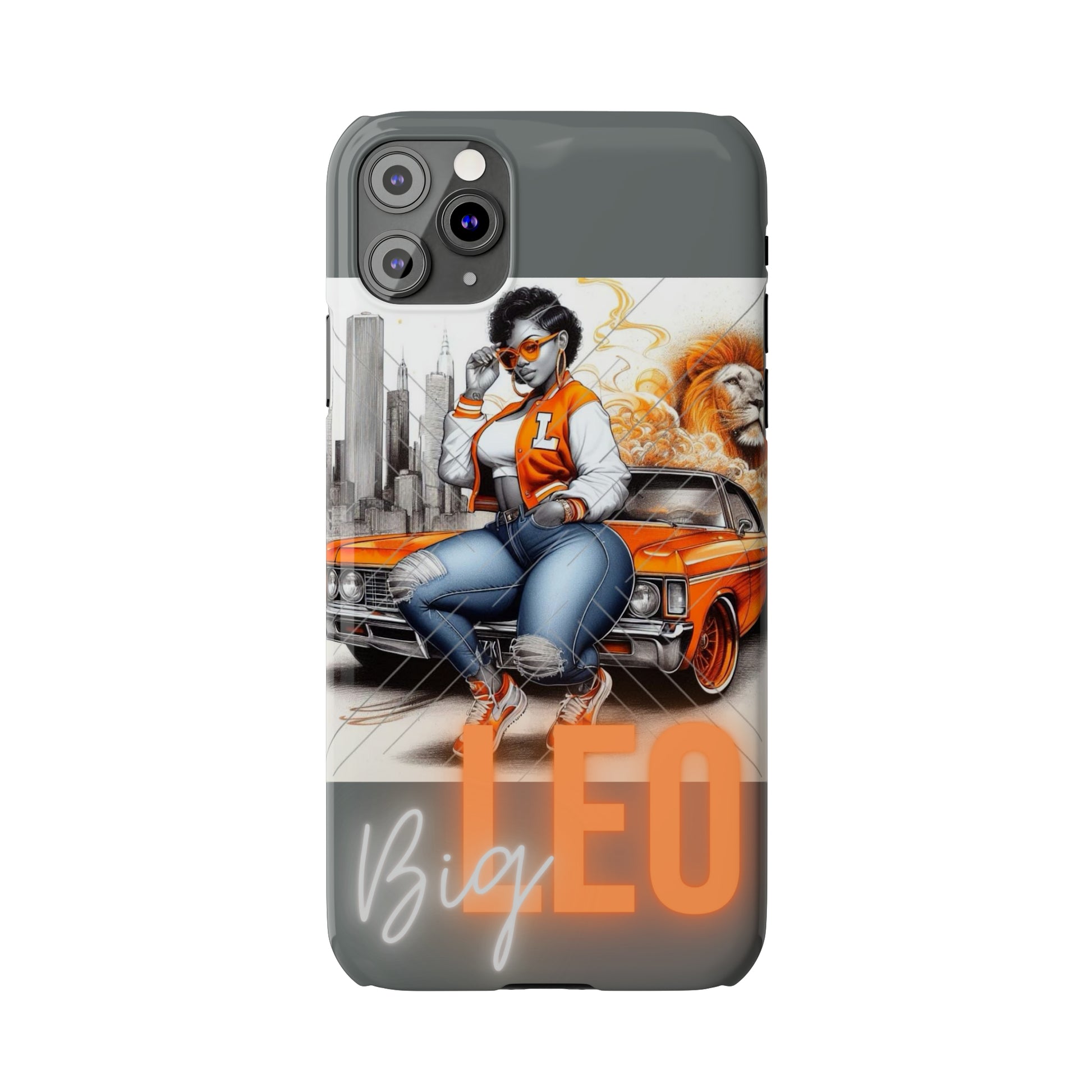 Leo Grey Phone Cases - Phone Case