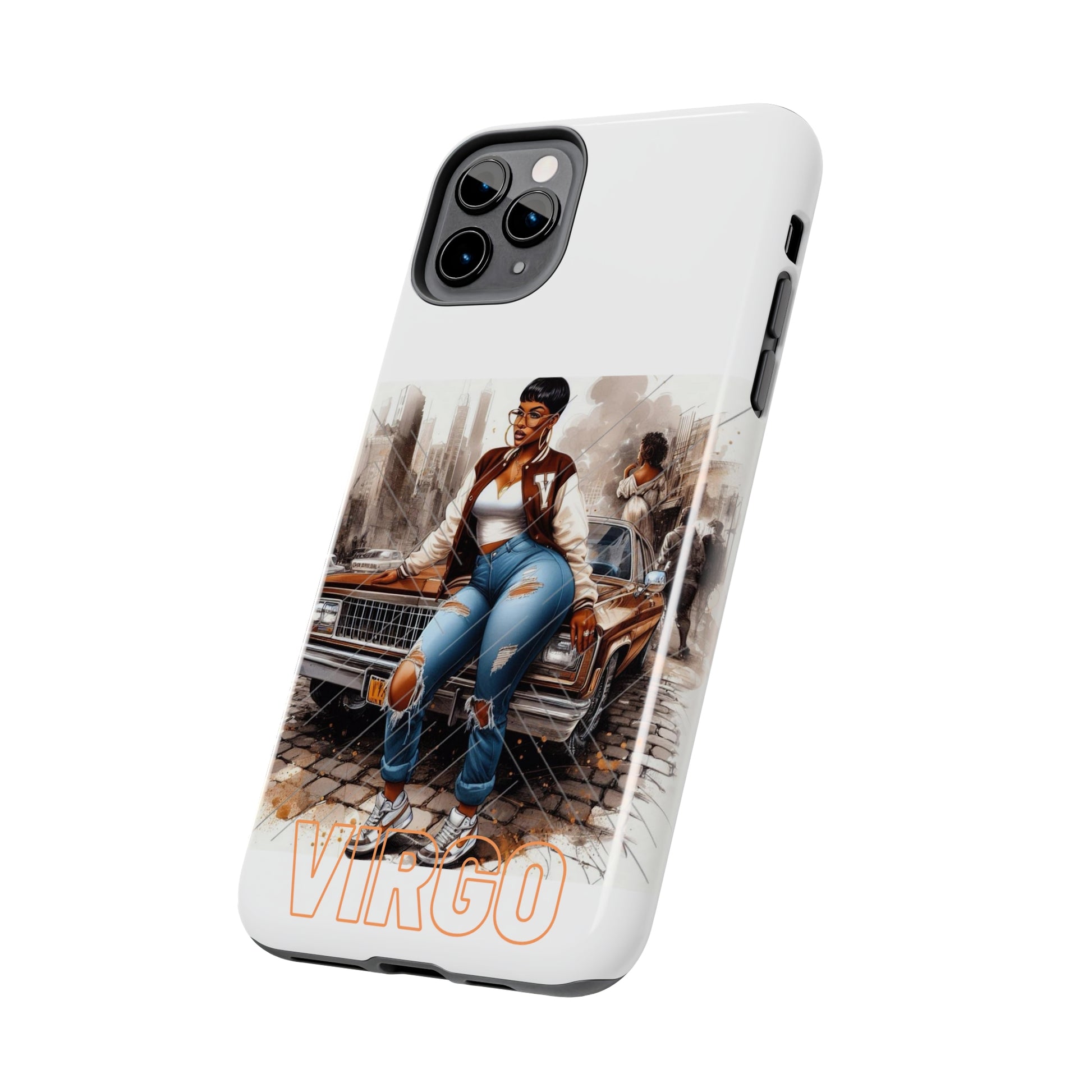 Virgo White Tough Phone Cases - Phone Case