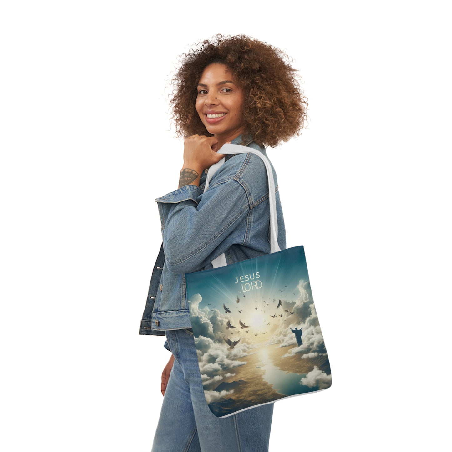 Jesus is Lord Canvas Tote Bag - Accessories