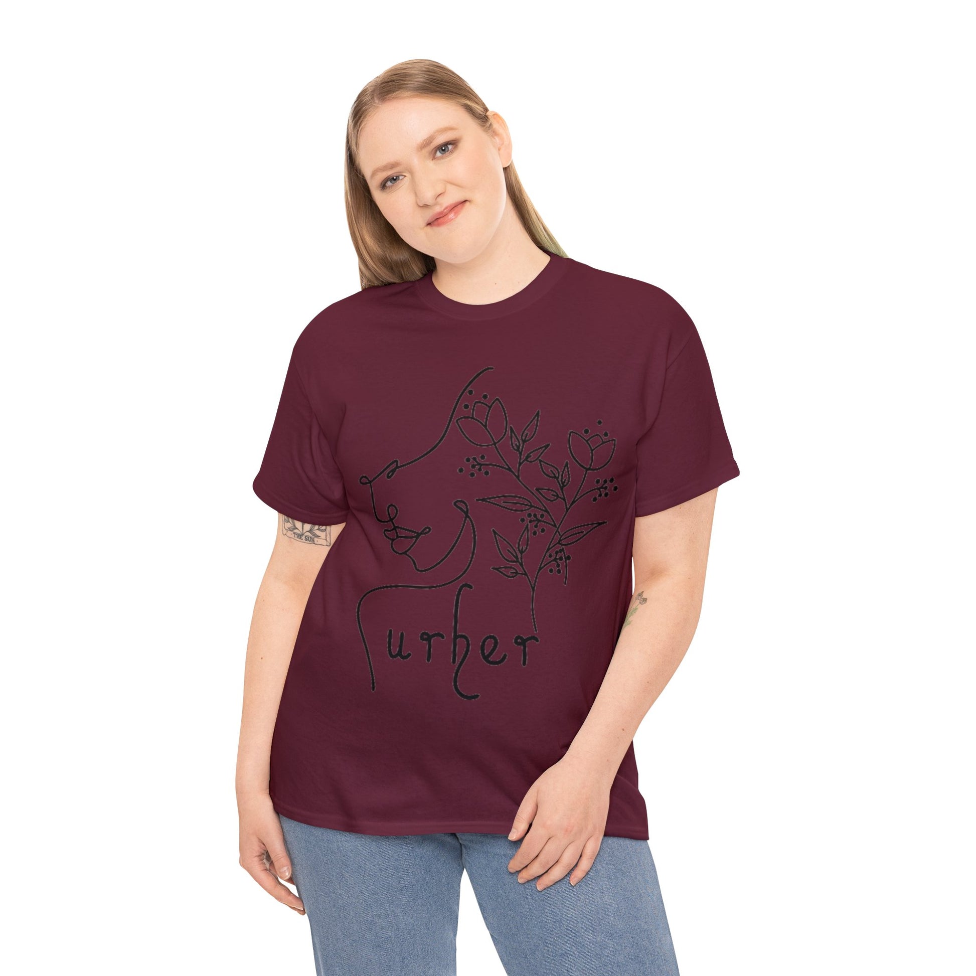 URHER Unisex Heavy Cotton Tee - T-Shirt