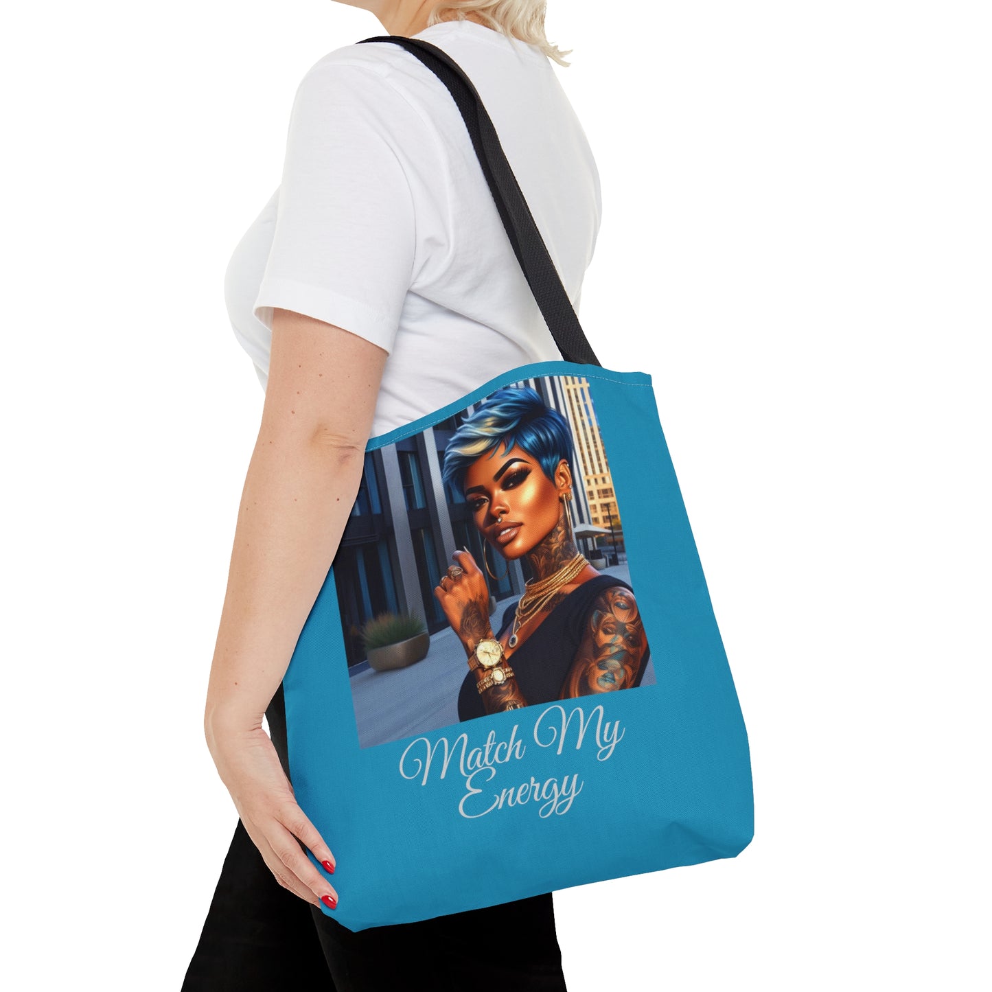 Match my energy Pixi Tote Bag - Bags