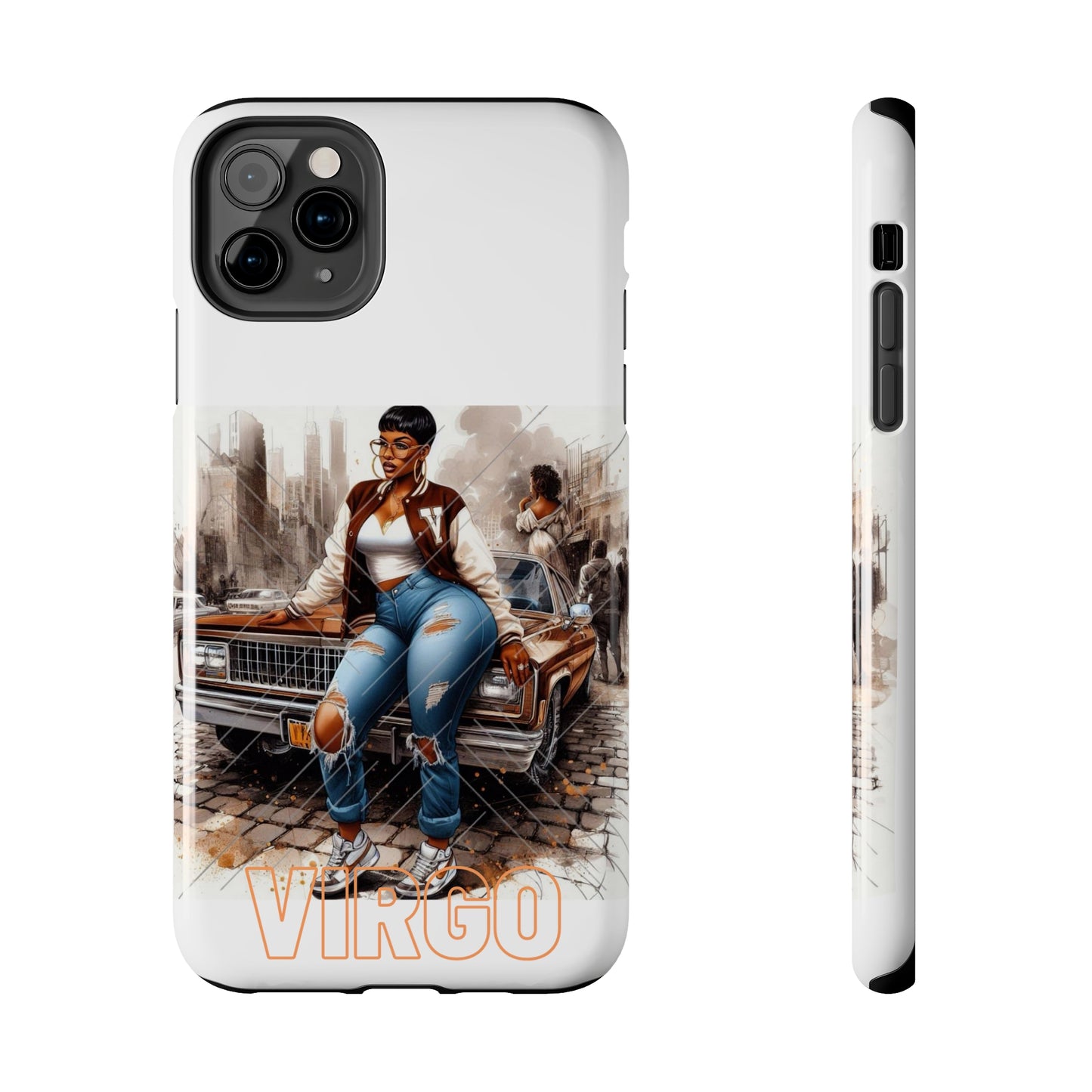 Virgo White Tough Phone Cases - iPhone 11 Pro Max - Phone Case