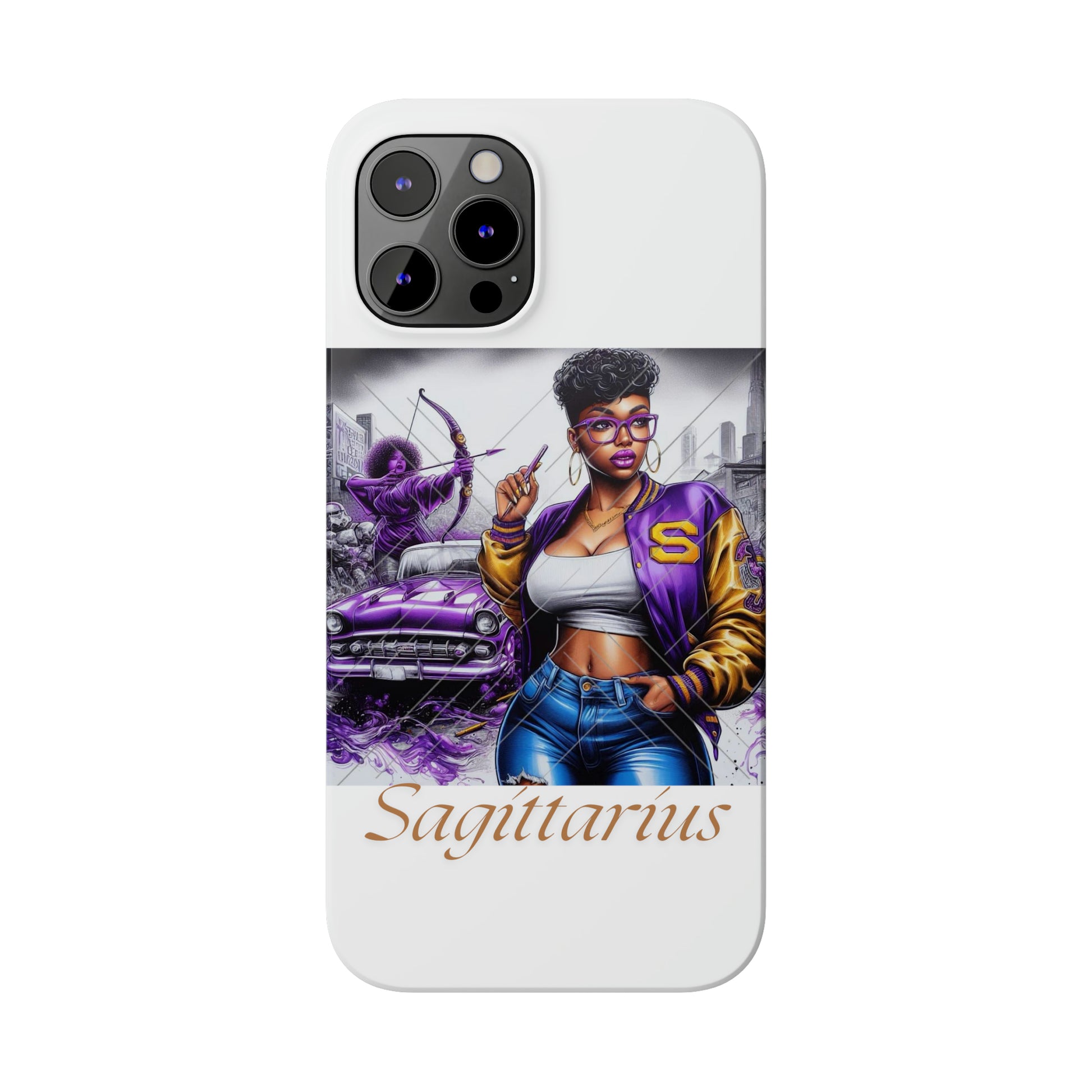 Sagittarius Slim Phone Cases - Phone Case