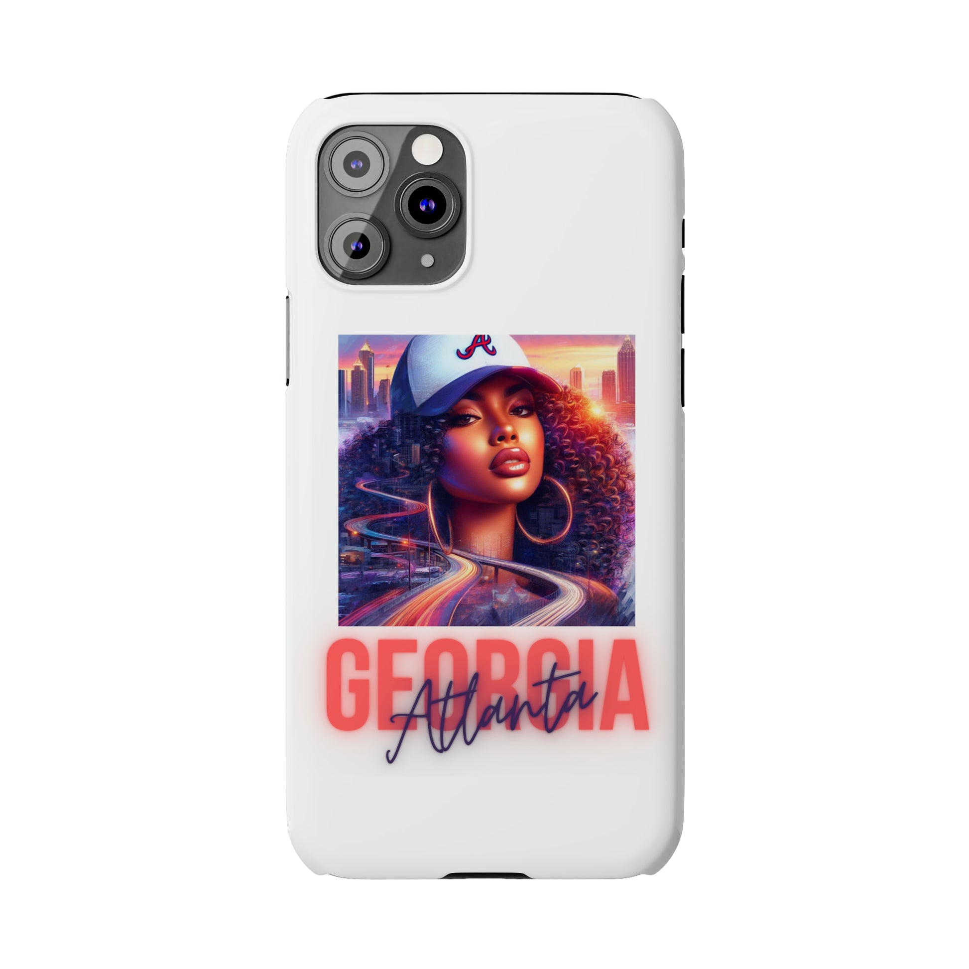 Atlanta GA Slim Phone Cases - Phone Case