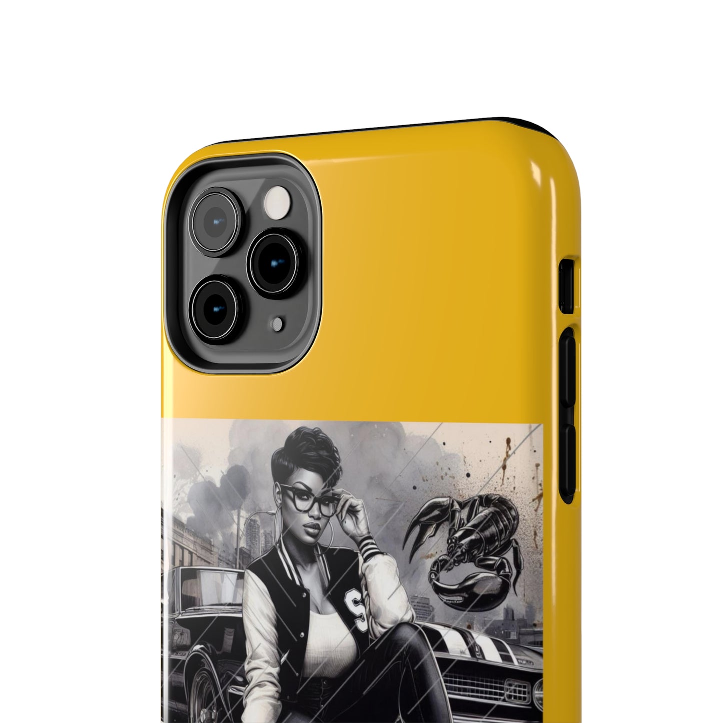 Scorpio Yellow Tough Phone Cases - Phone Case