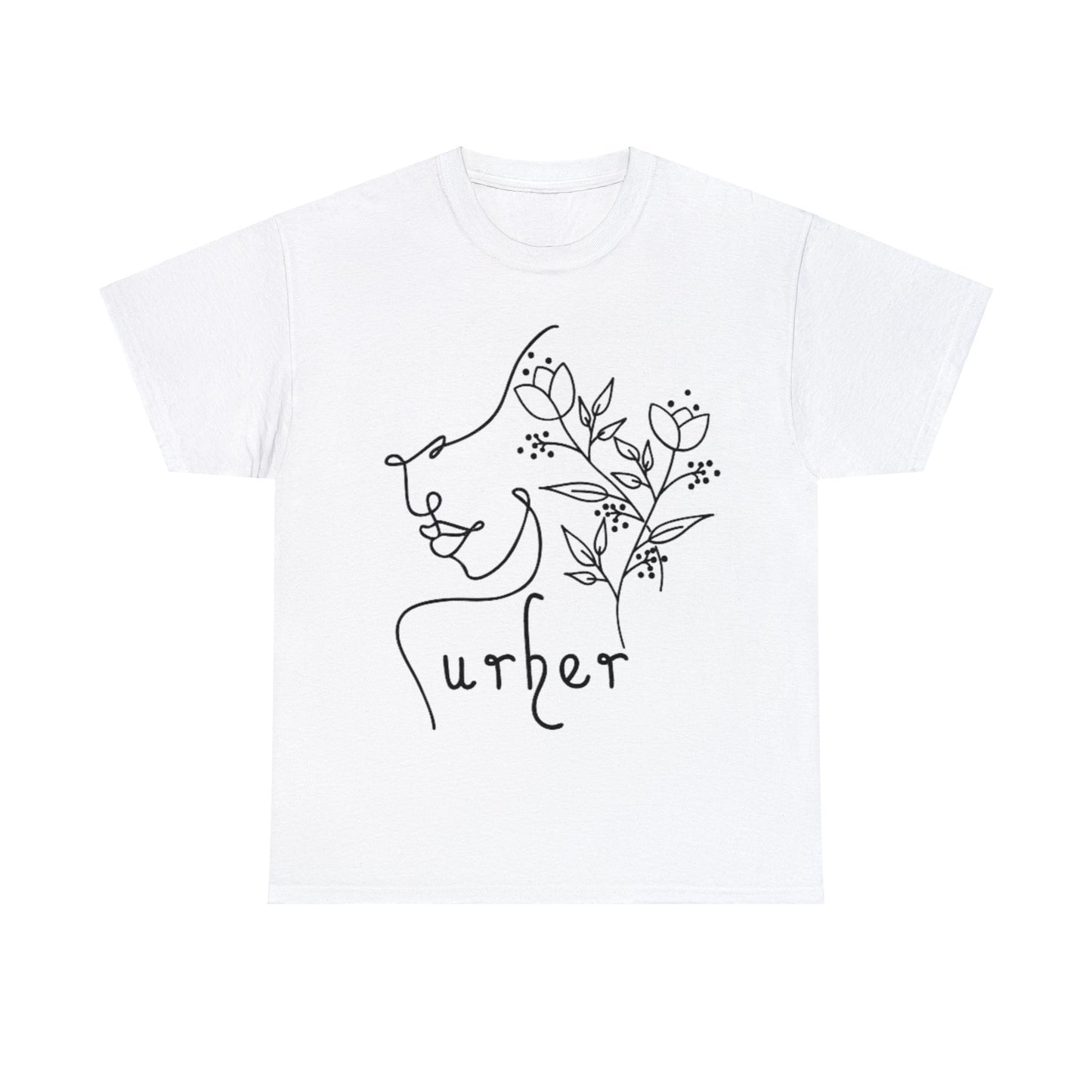 URHER Unisex Heavy Cotton Tee - White / S - T-Shirt