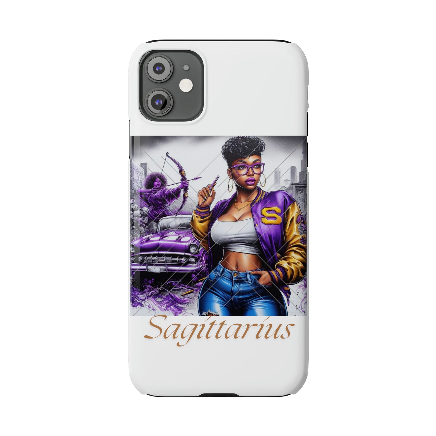 Sagittarius Slim Phone Cases - Phone Case