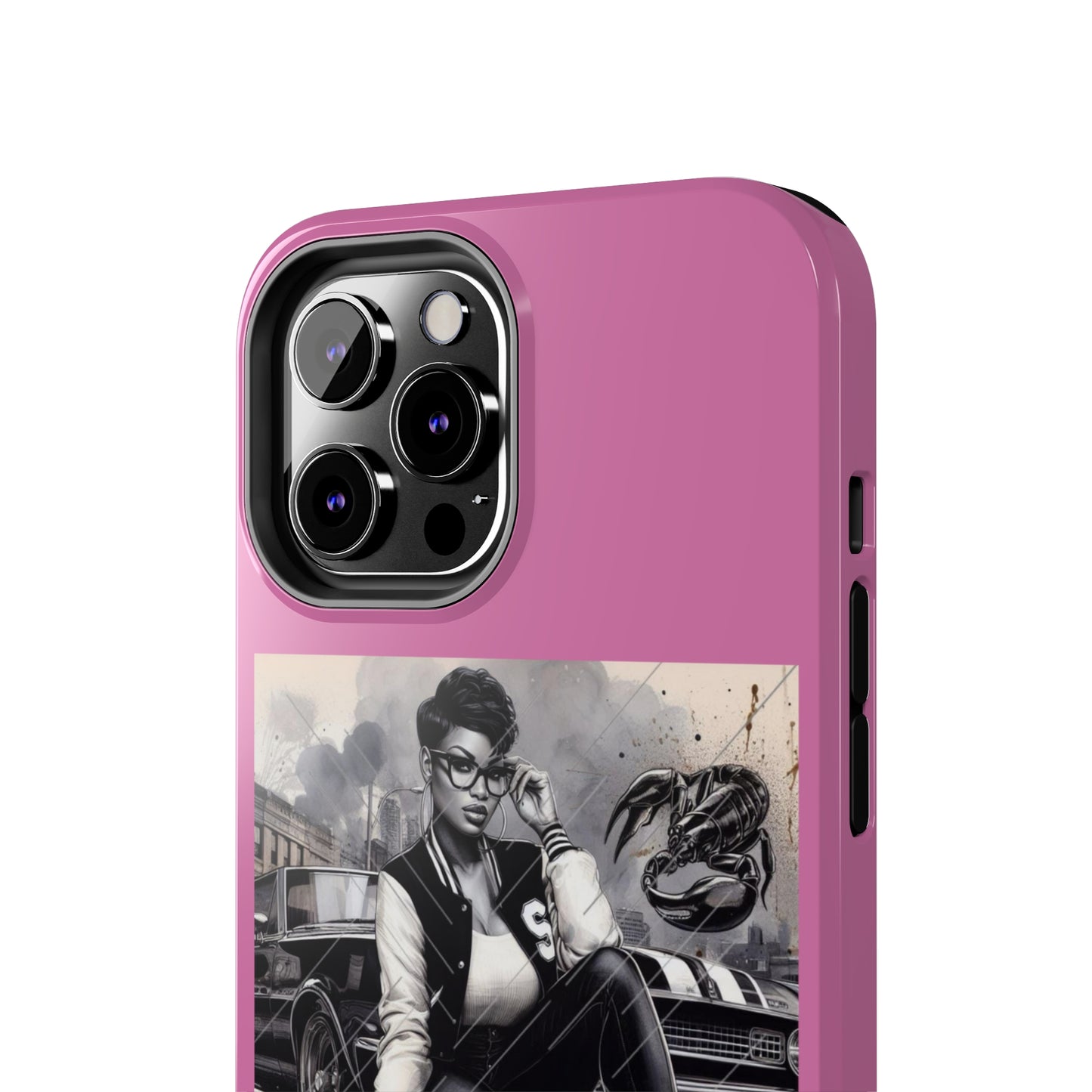 Scorpio Pink Tough Phone Cases - Phone Case