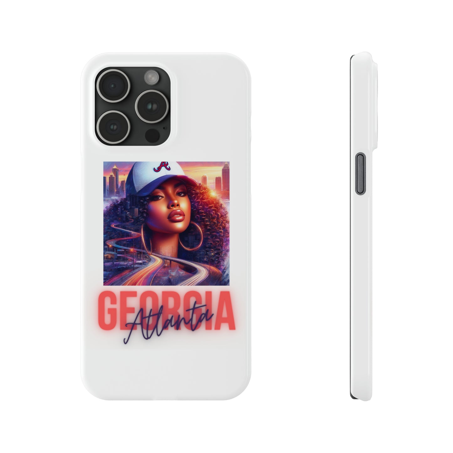 Atlanta GA Slim Phone Cases - iPhone 15 Pro Max - Phone Case