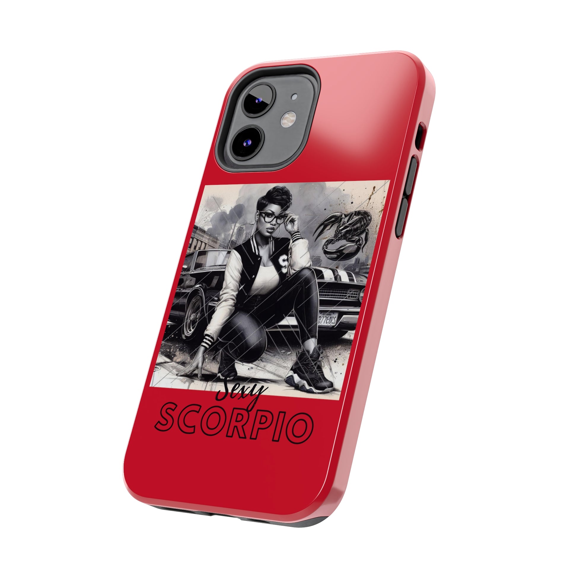 Scorpio Red Tough Phone Cases - Phone Case