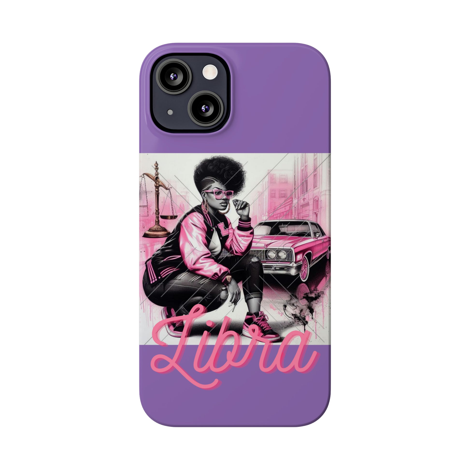 Libria Purple Phone Cases - Phone Case