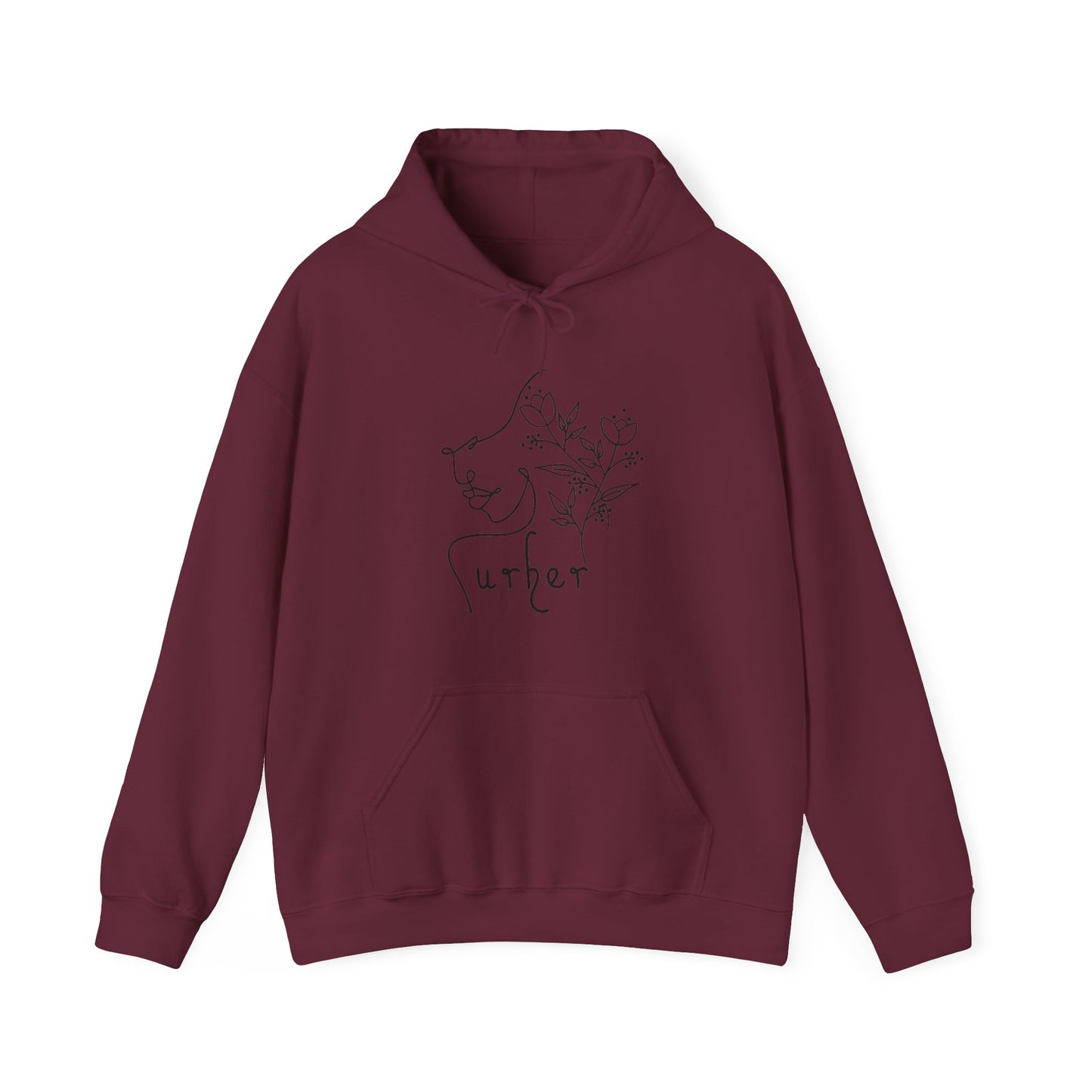 URHER Unisex Heavy Blend™ Hoodie - Maroon / S - Hoodie