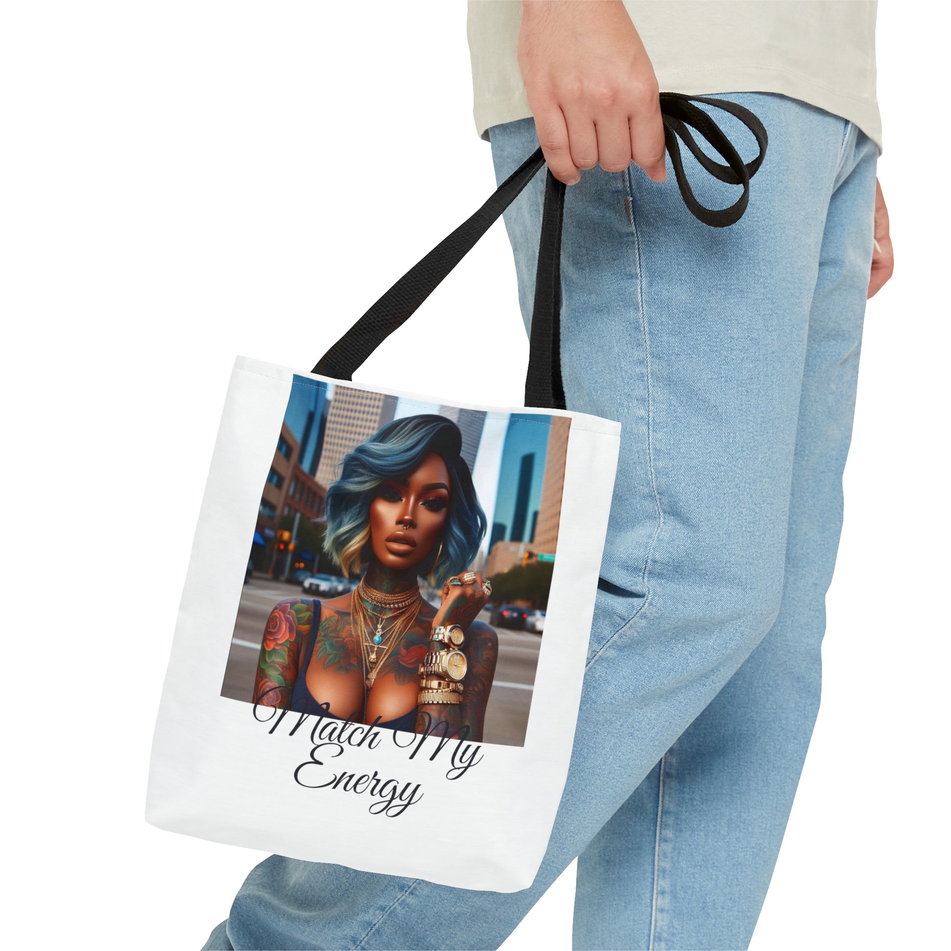 Match my energy bob Tote Bag - Bags