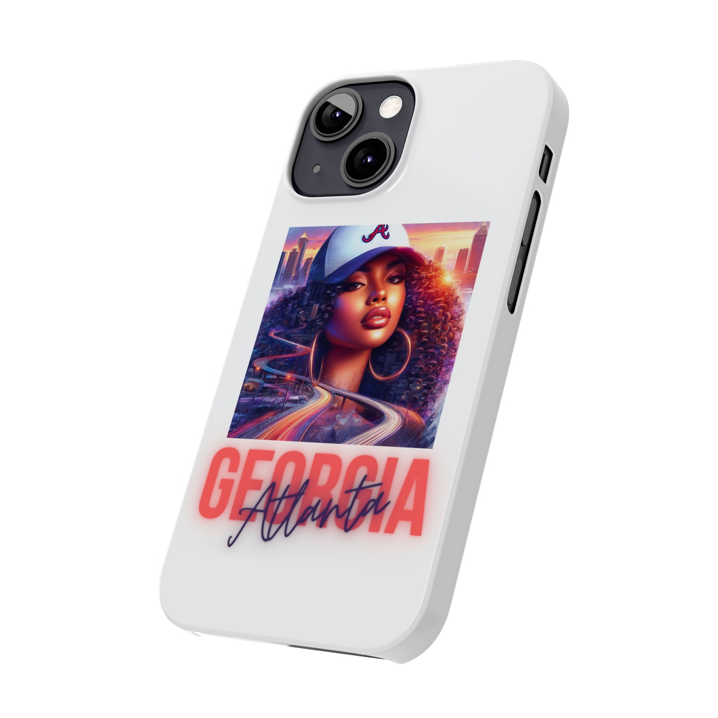 Atlanta GA Slim Phone Cases - Phone Case