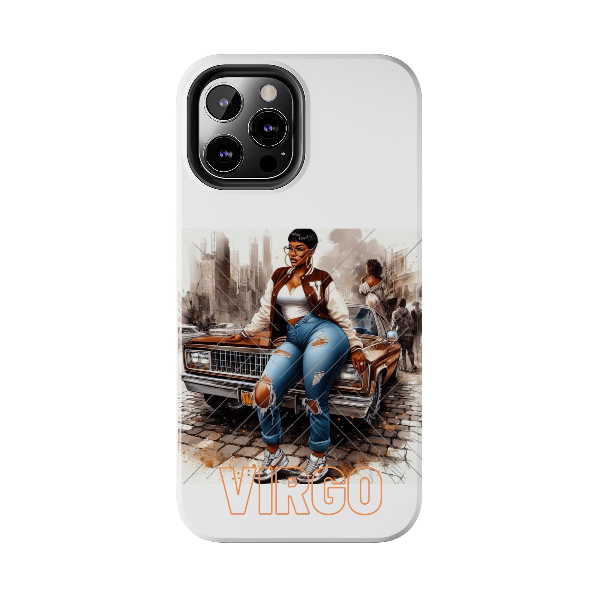 Virgo White Tough Phone Cases - Phone Case