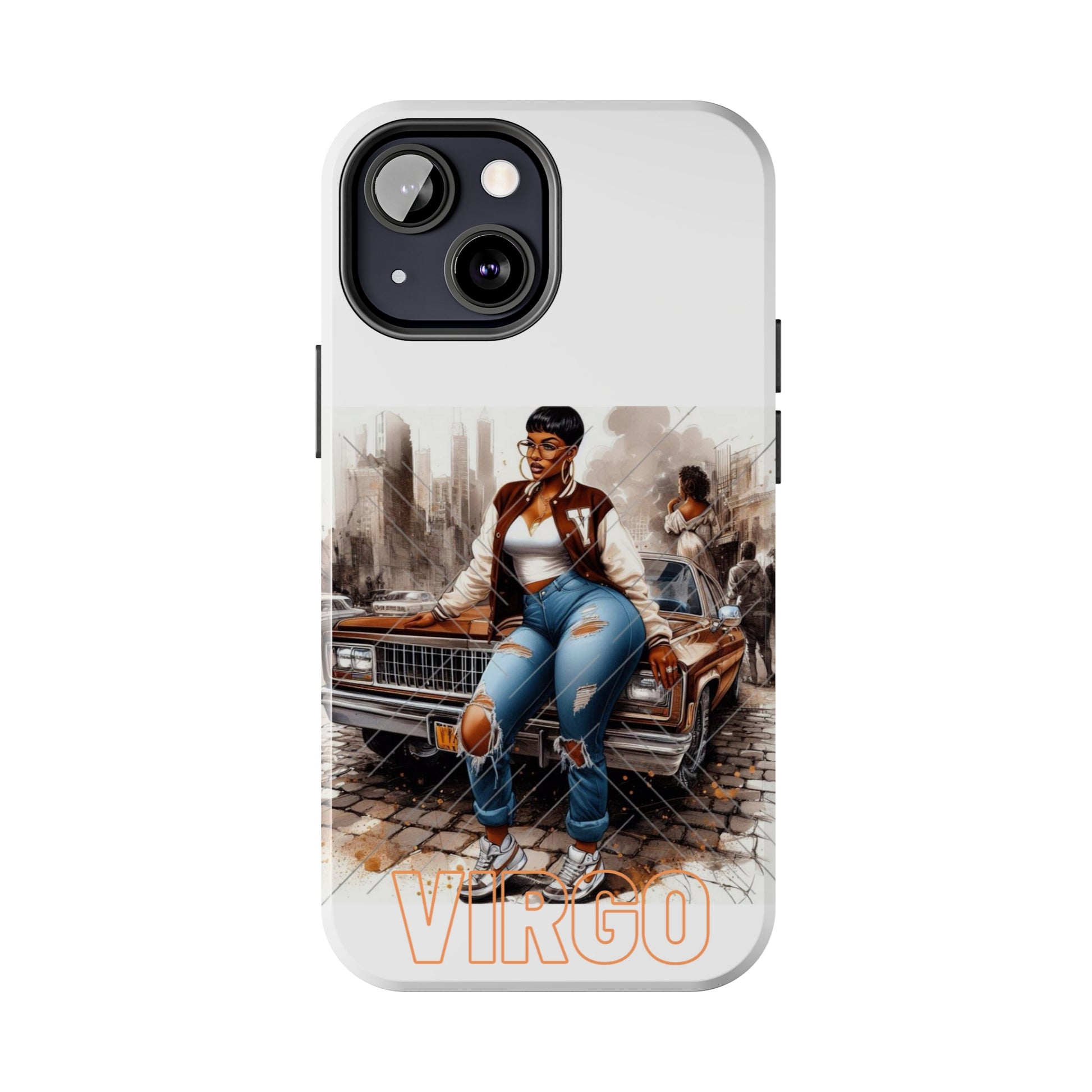 Virgo White Tough Phone Cases - Phone Case