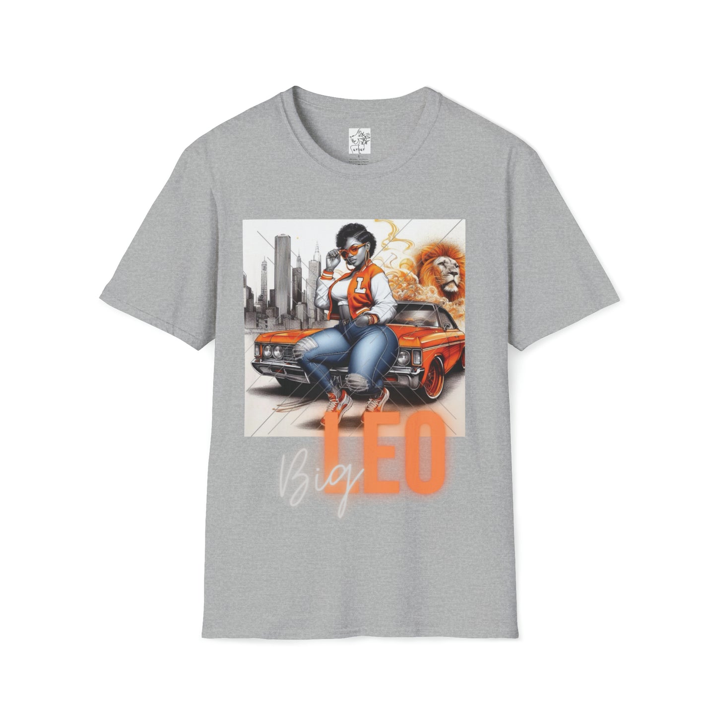 Leo Unisex Tee - Sport Grey / S - T-Shirt