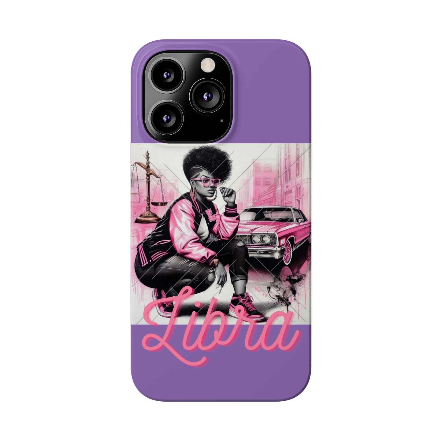 Libria Purple Phone Cases - Phone Case