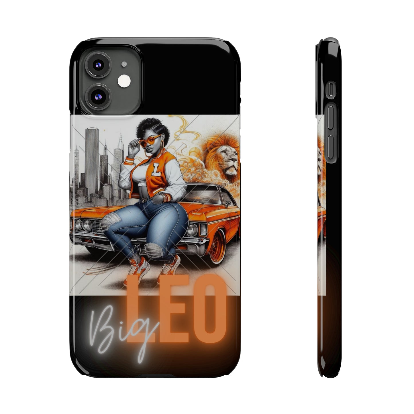 Leo Blk Phone Cases - iPhone 11 - Phone Case