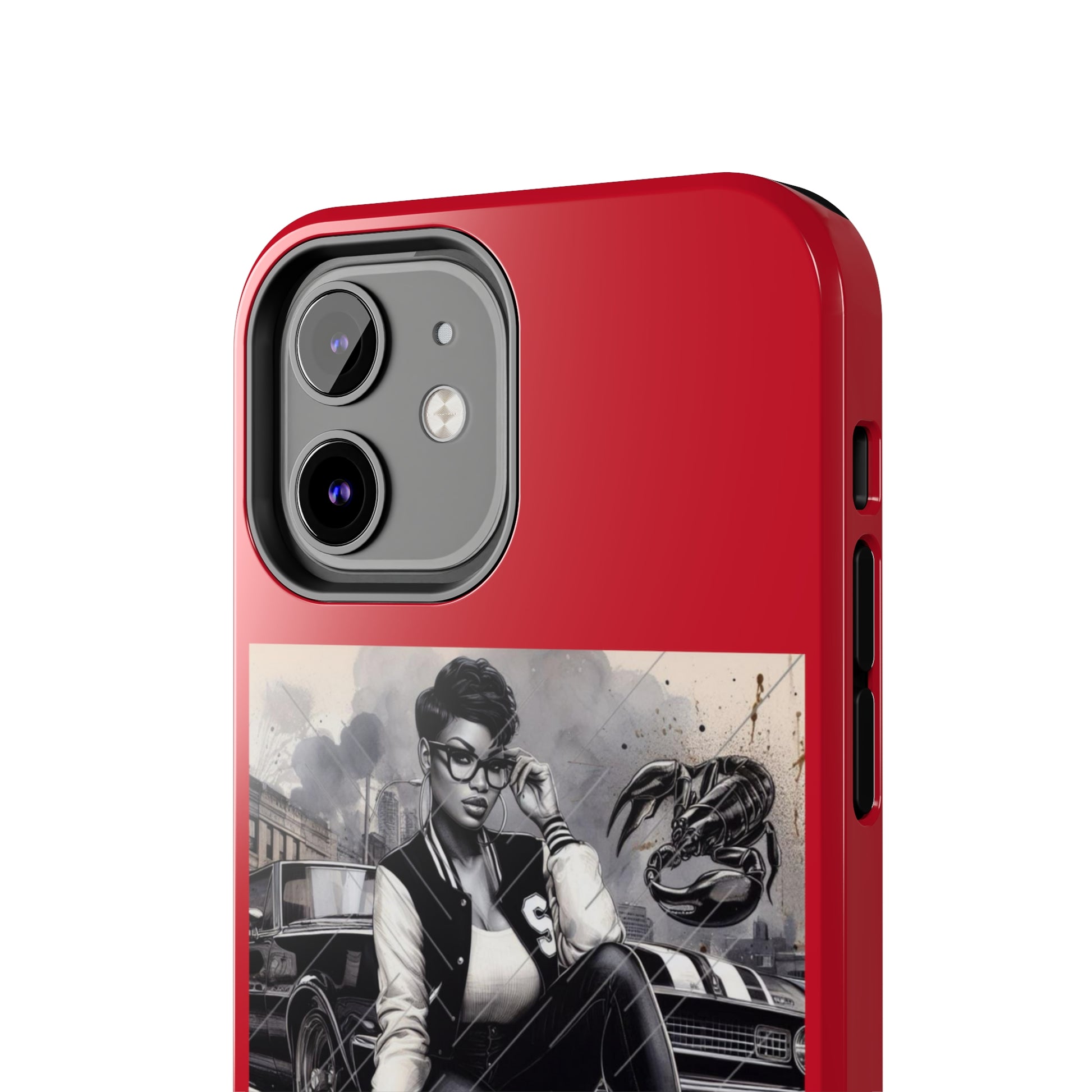 Scorpio Red Tough Phone Cases - Phone Case